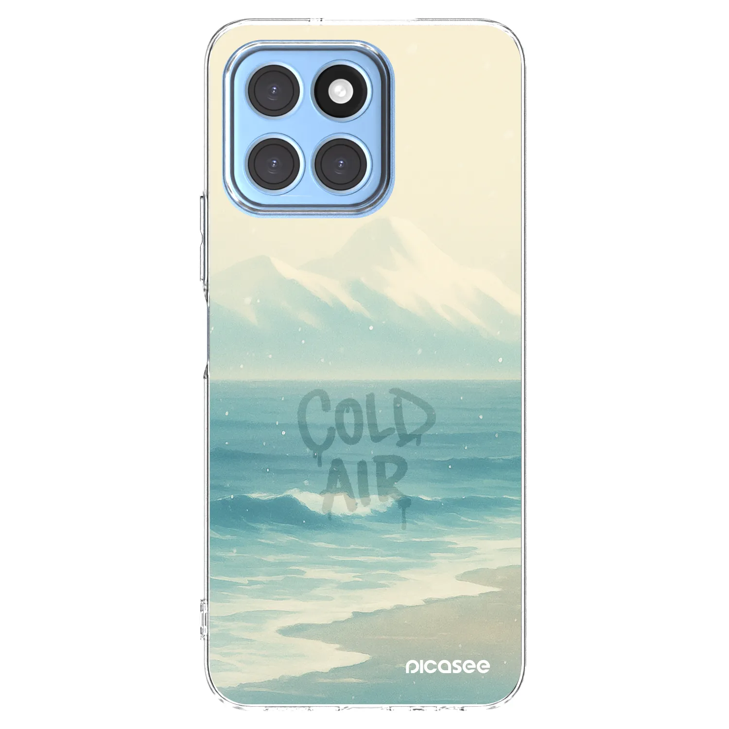 Picasee silikónový prehľadný obal pre Honor X6 - COLD AIR