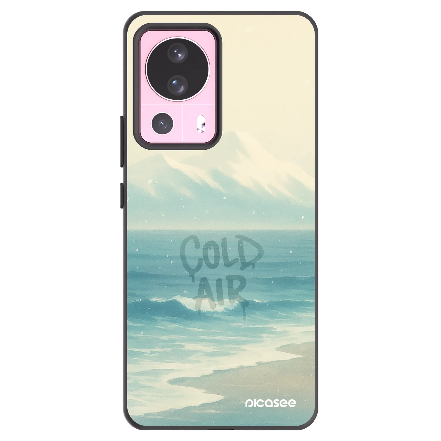 Picasee silikónový čierny obal pre Xiaomi 13 Lite - COLD AIR