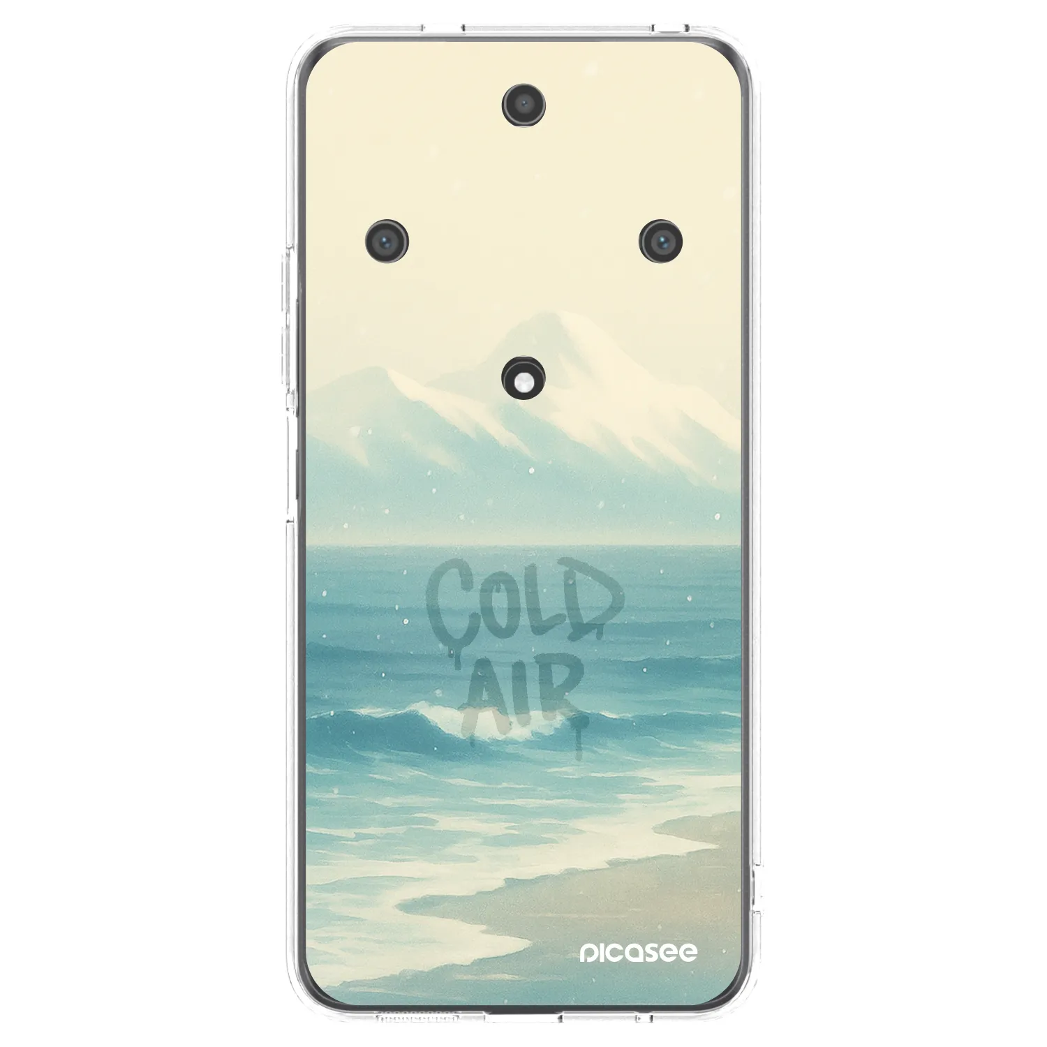 Picasee silikónový prehľadný obal pre Honor Magic5 Lite 5G - COLD AIR