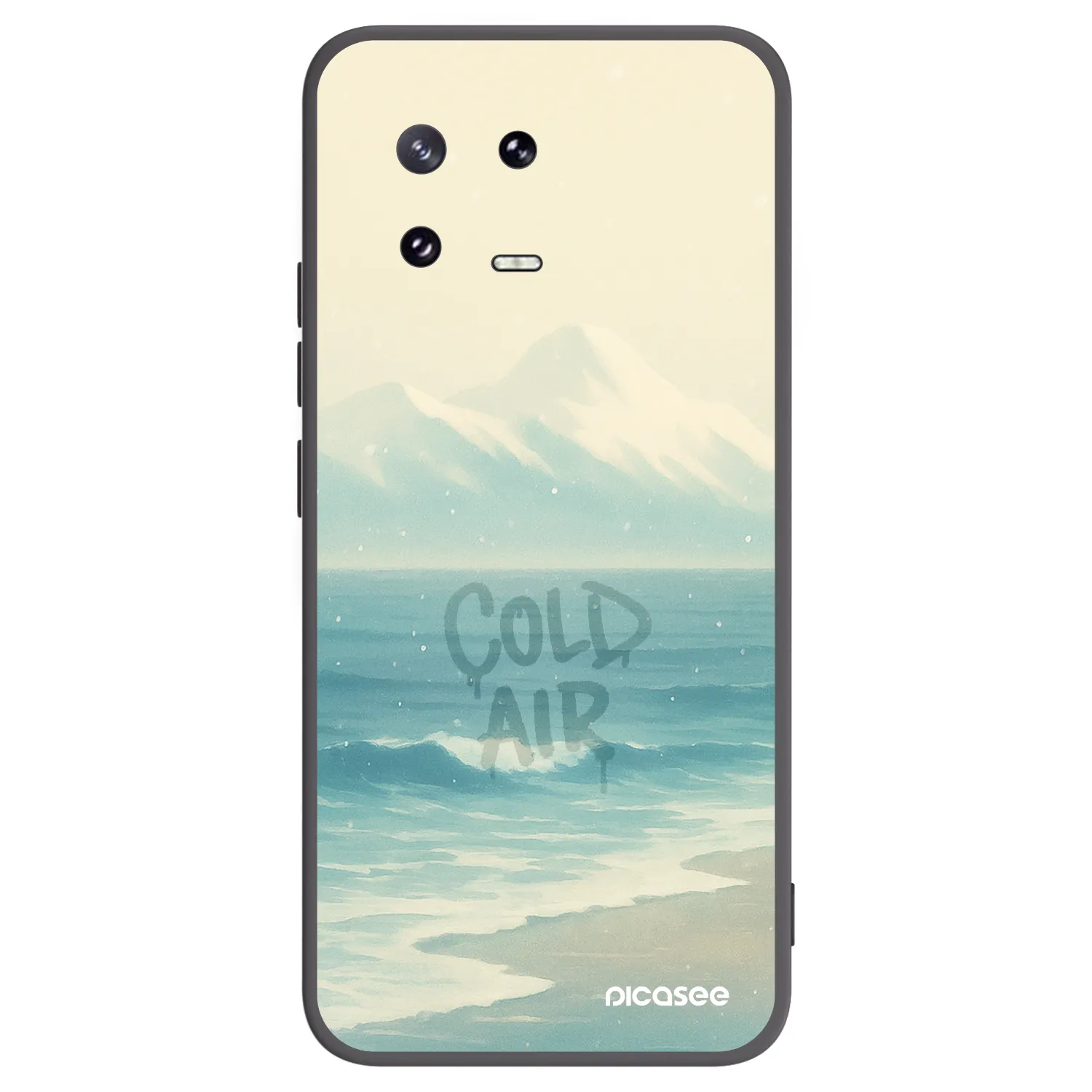 Picasee silikónový čierny obal pre Xiaomi 13 Pro - COLD AIR