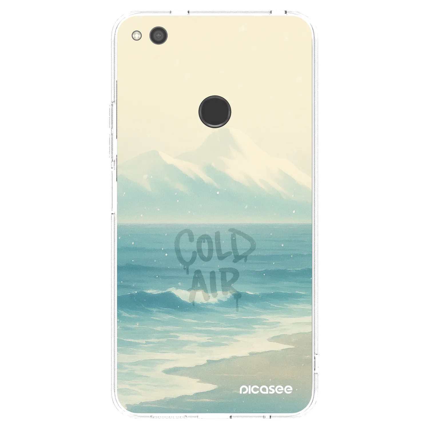 Picasee silikónový prehľadný obal pre Huawei P9 Lite 2017 - COLD AIR