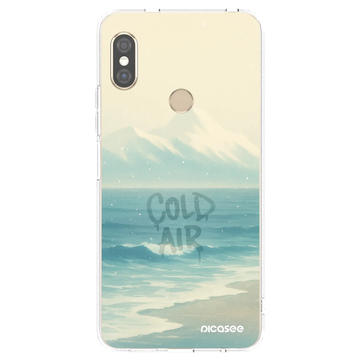 Silikónový prehľadný obal pre Xiaomi Redmi Note 5 Global - COLD AIR