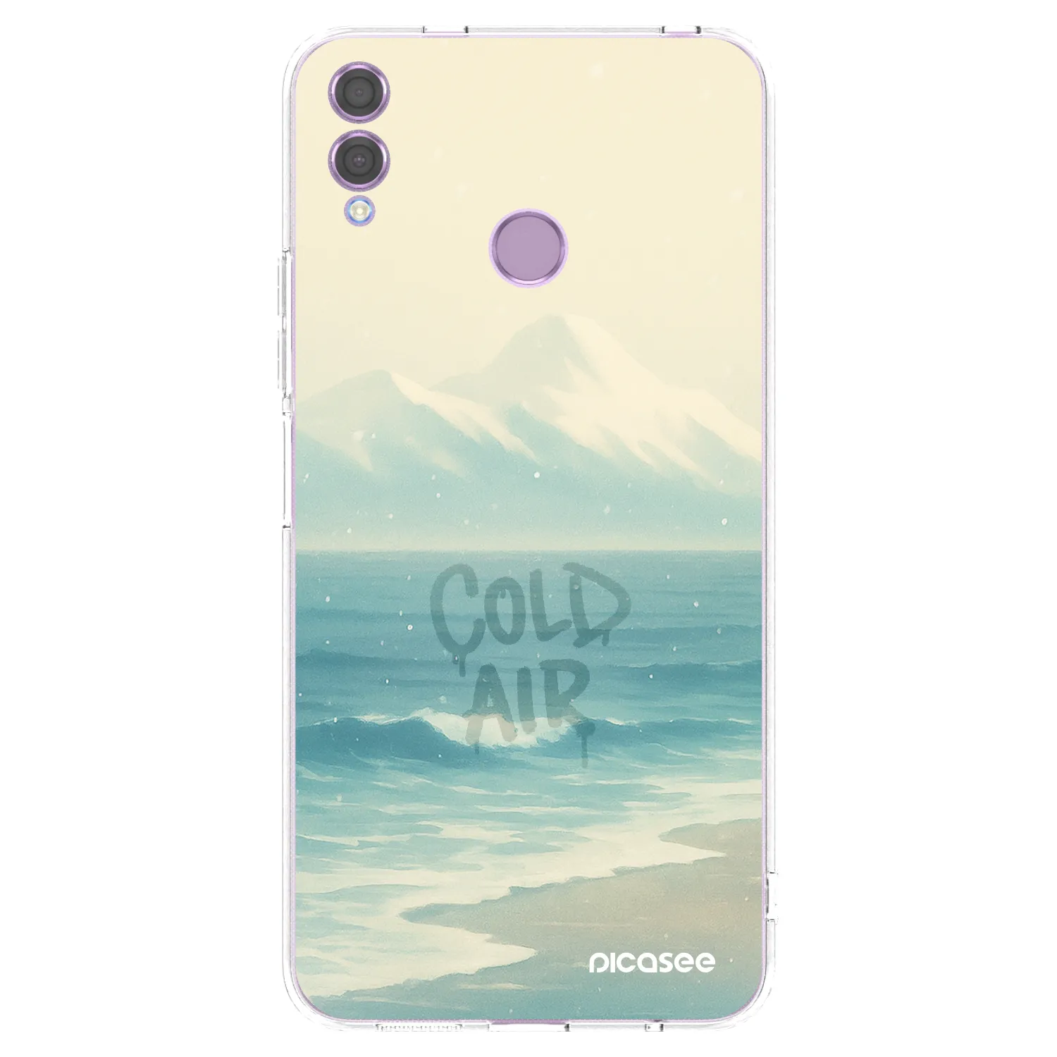Silikónový prehľadný obal pre Honor 8X - COLD AIR
