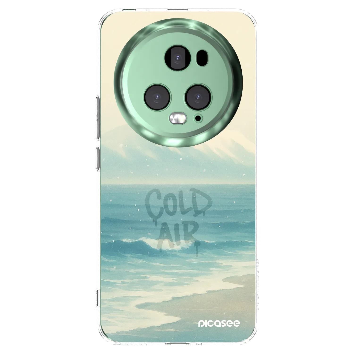 Picasee silikónový prehľadný obal pre Honor Magic5 Pro - COLD AIR