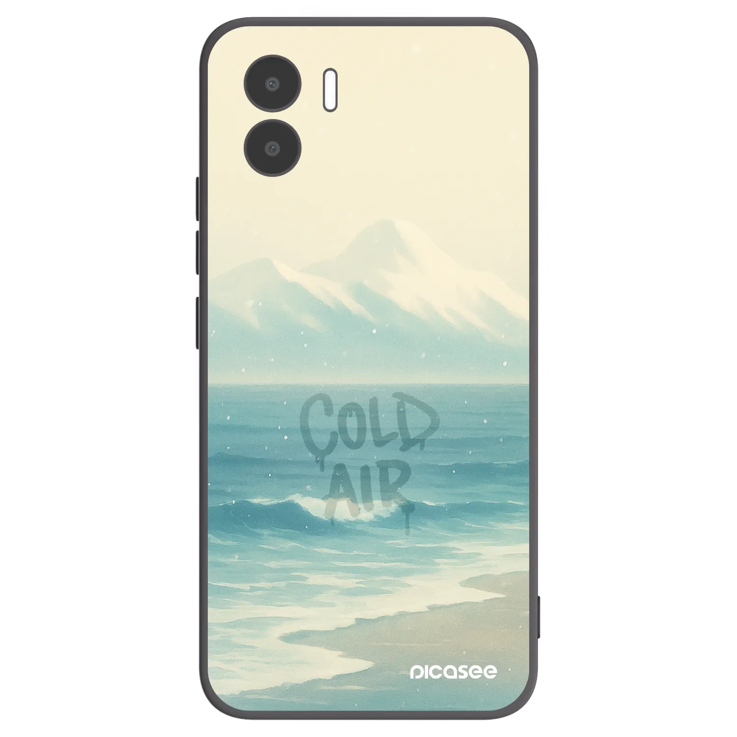 Picasee silikónový čierny obal pre Xiaomi Redmi A2 - COLD AIR