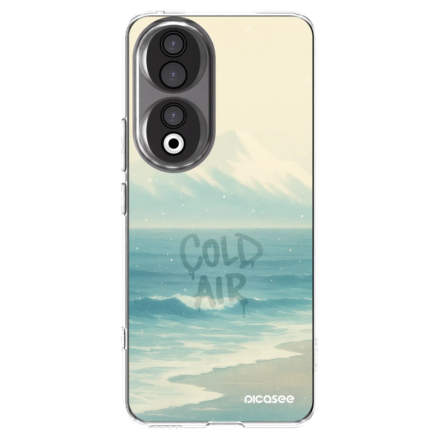 Picasee silikónový prehľadný obal pre Honor 90 5G - COLD AIR