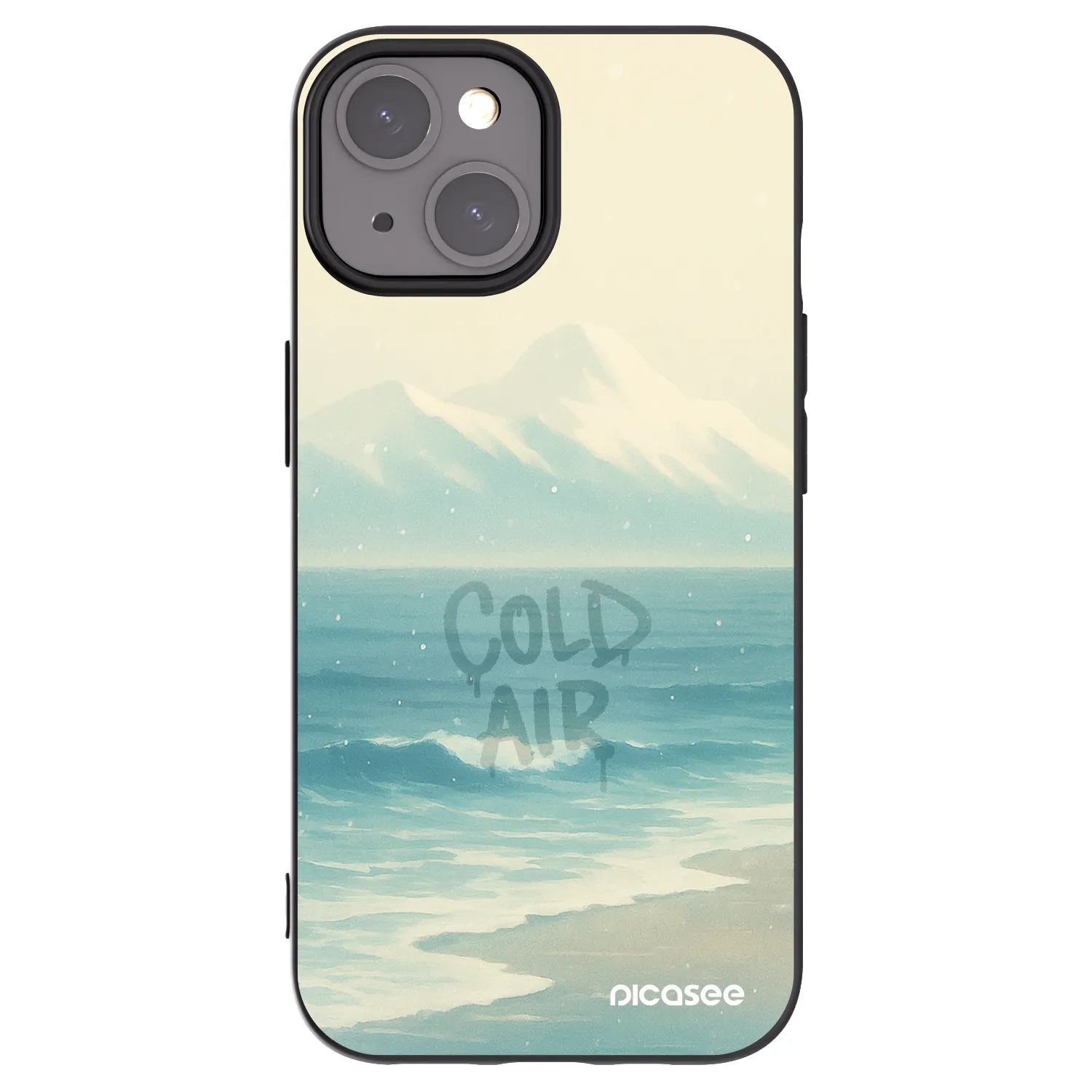 Silikónový čierny obal pre Apple iPhone 15 - COLD AIR