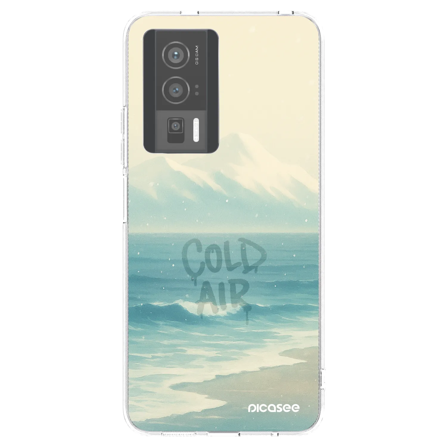 Picasee silikónový prehľadný obal pre Xiaomi Poco F5 Pro 5G - COLD AIR