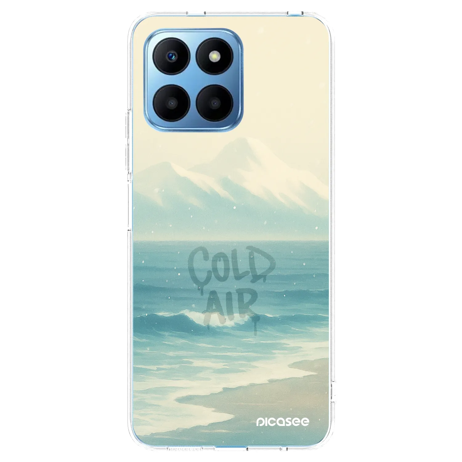 Picasee silikónový prehľadný obal pre Honor 70 Lite - COLD AIR