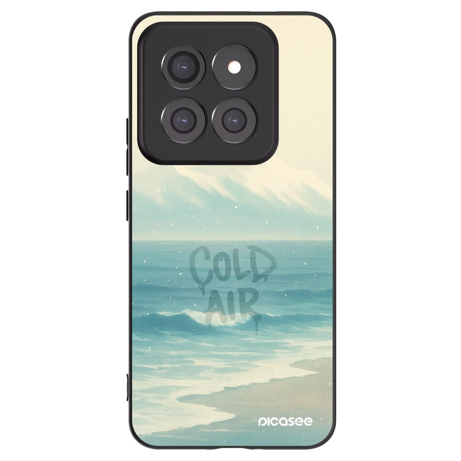 Picasee silikónový čierny obal pre Xiaomi 14 Pro - COLD AIR