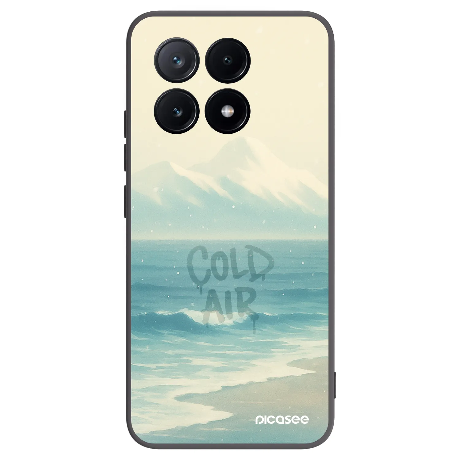 Picasee silikónový čierny obal pre Xiaomi Poco X6 Pro - COLD AIR