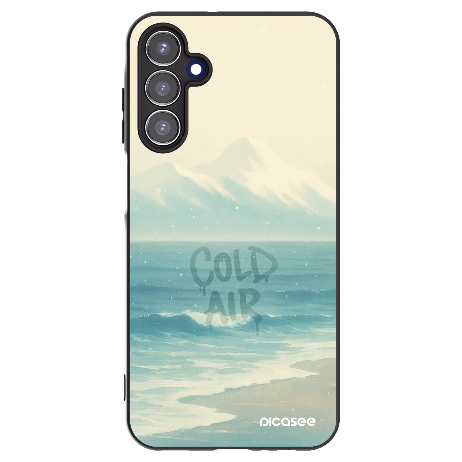 Picasee silikónový čierny obal pre Samsung Galaxy A15 A155F 4G - COLD AIR