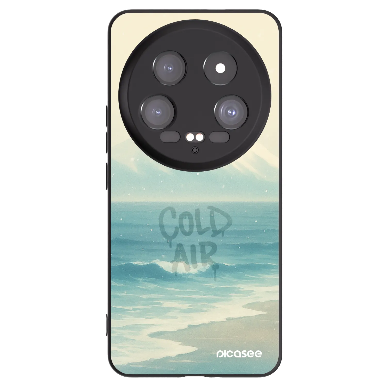 Picasee silikónový čierny obal pre Xiaomi 14 Ultra - COLD AIR