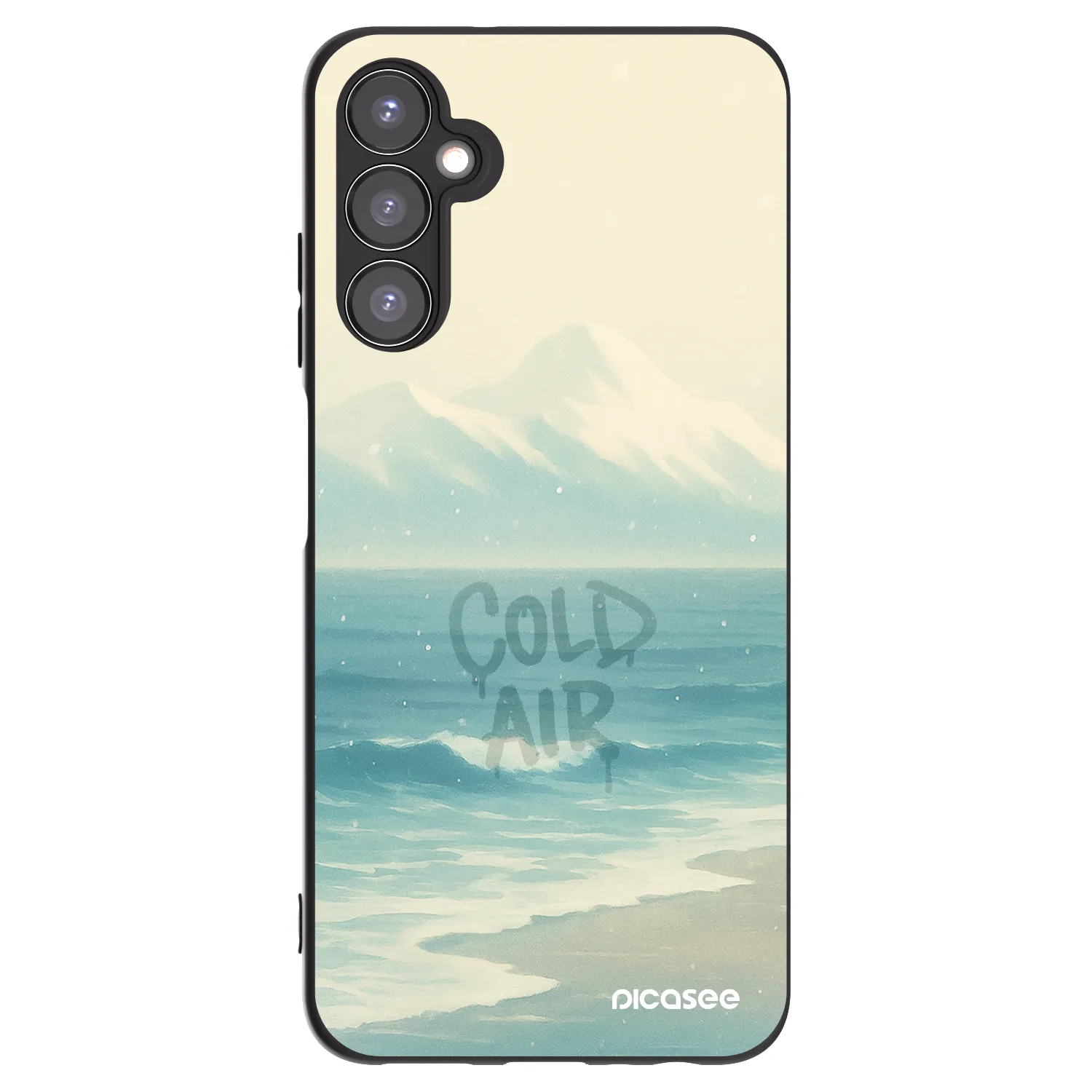 Picasee silikónový čierny obal pre Samsung Galaxy A05s A057G - COLD AIR