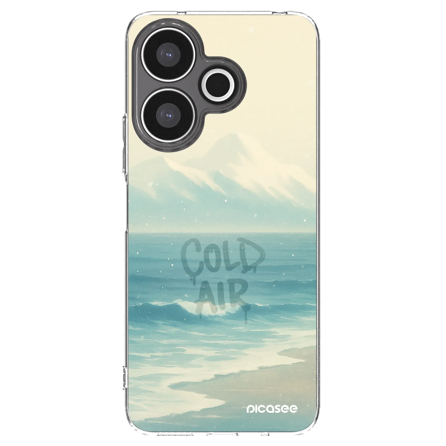 Silikónový prehľadný obal pre Xiaomi Redmi 13 4G - COLD AIR