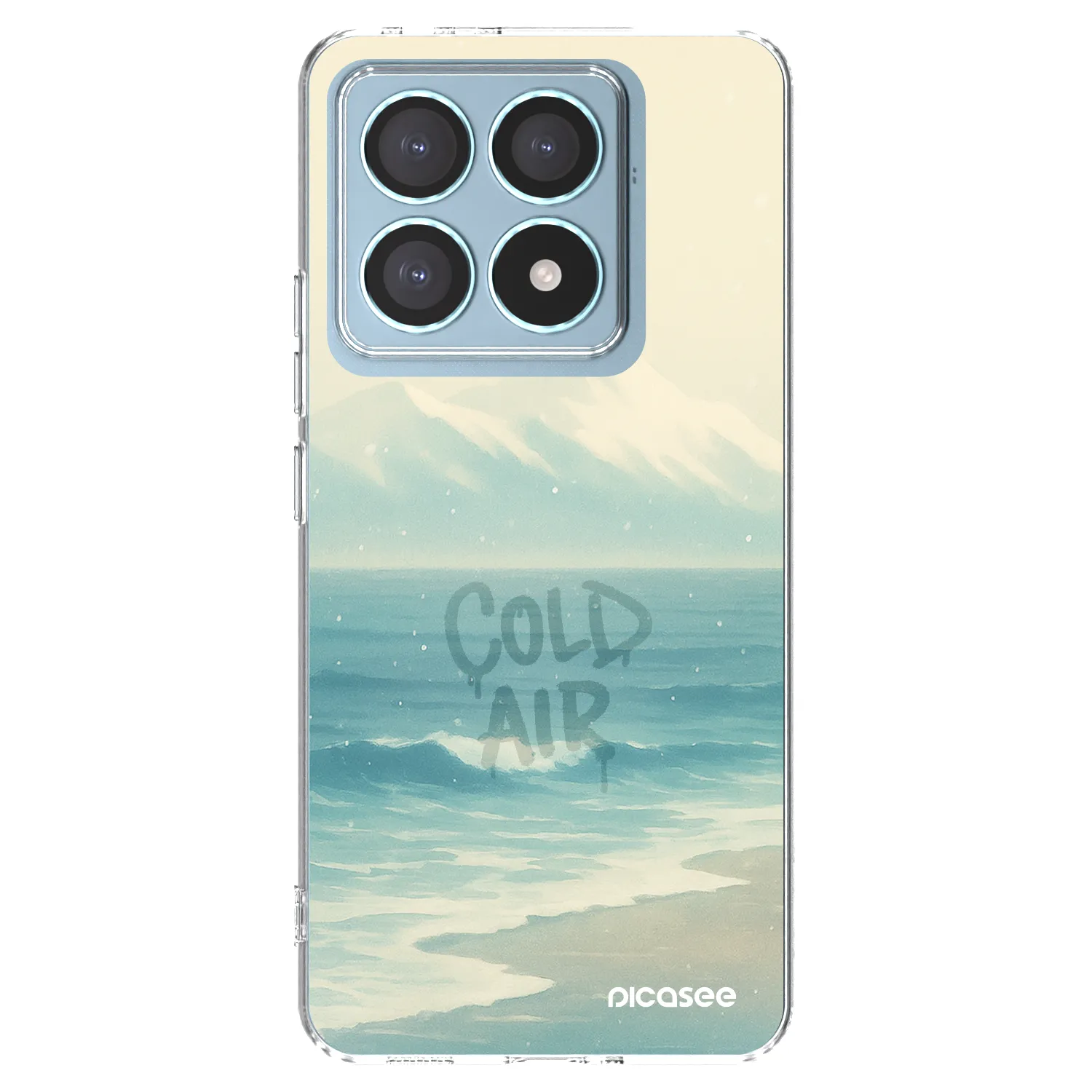 Picasee silikónový prehľadný obal pre Xiaomi 14T Pro - COLD AIR