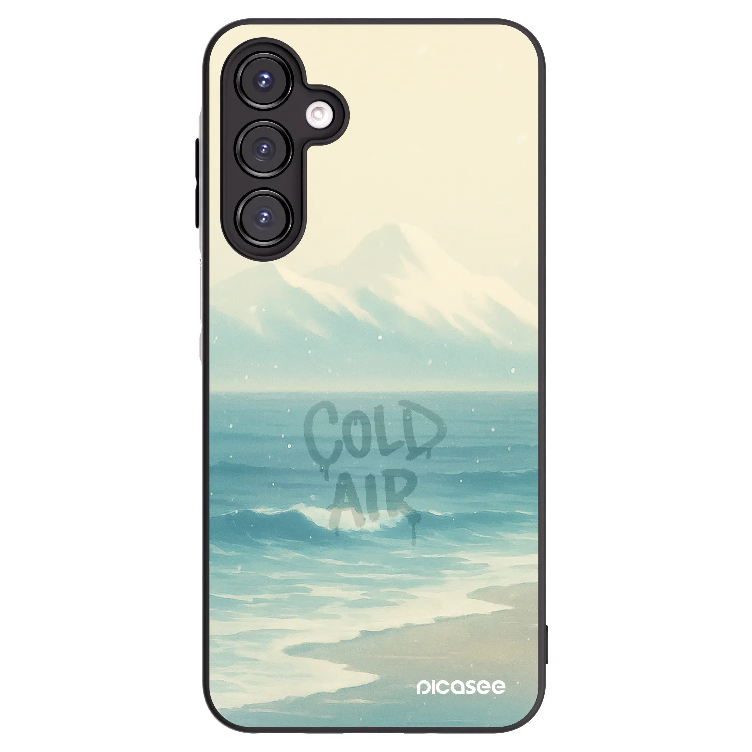 Picasee silikónový čierny obal pre Samsung Galaxy A16 5G - COLD AIR