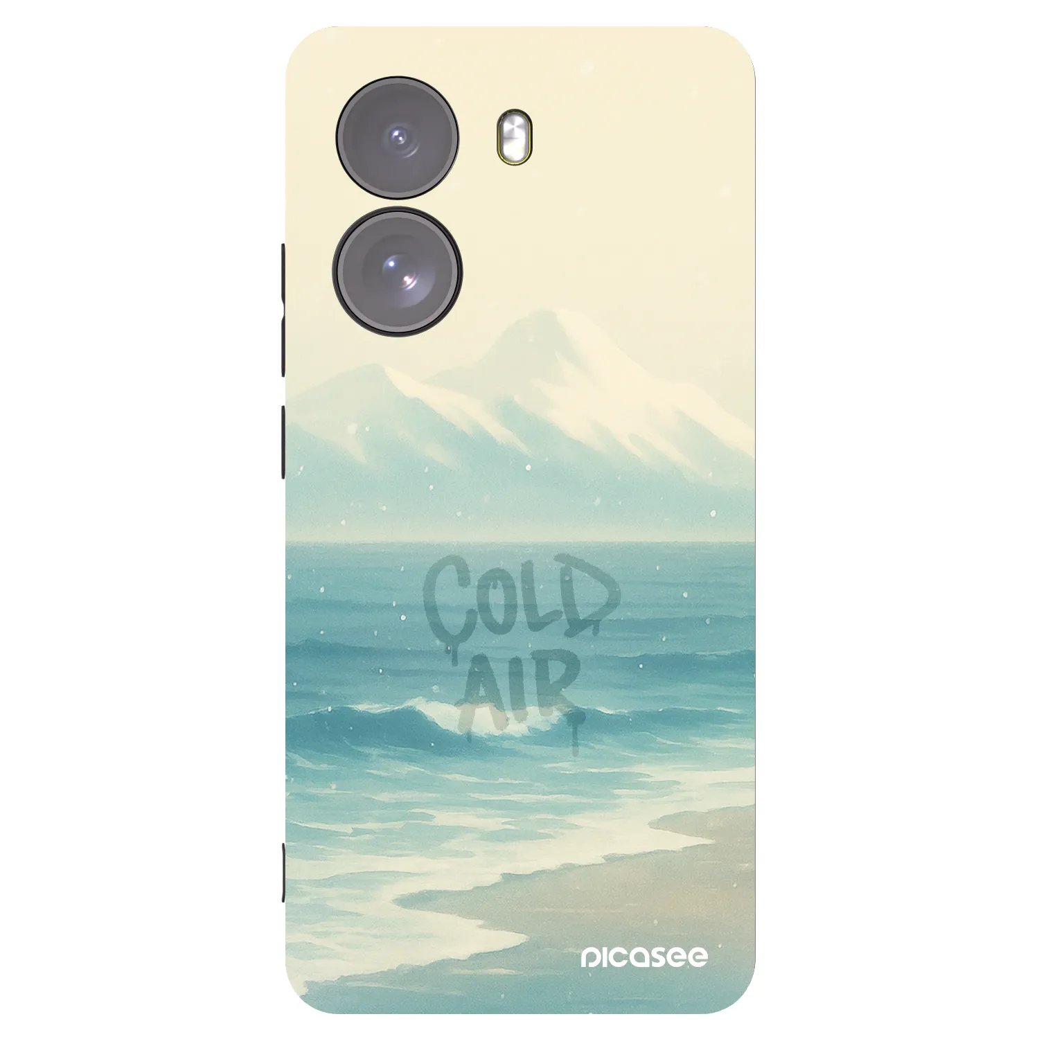 Picasee silikónový čierny obal pre Xiaomi Poco X7 - COLD AIR
