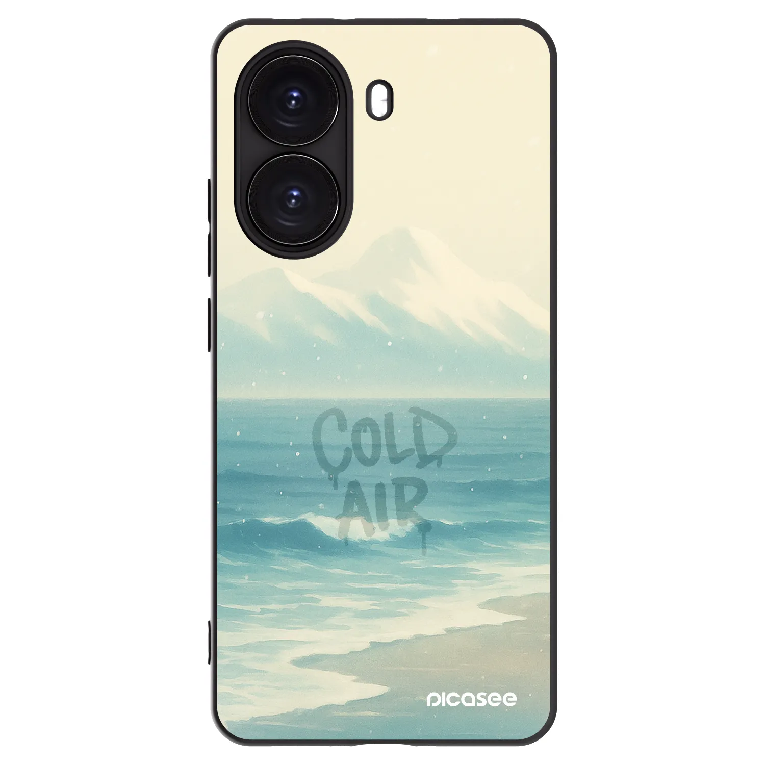 Picasee silikónový čierny obal pre Xiaomi Poco X7 Pro 5G - COLD AIR