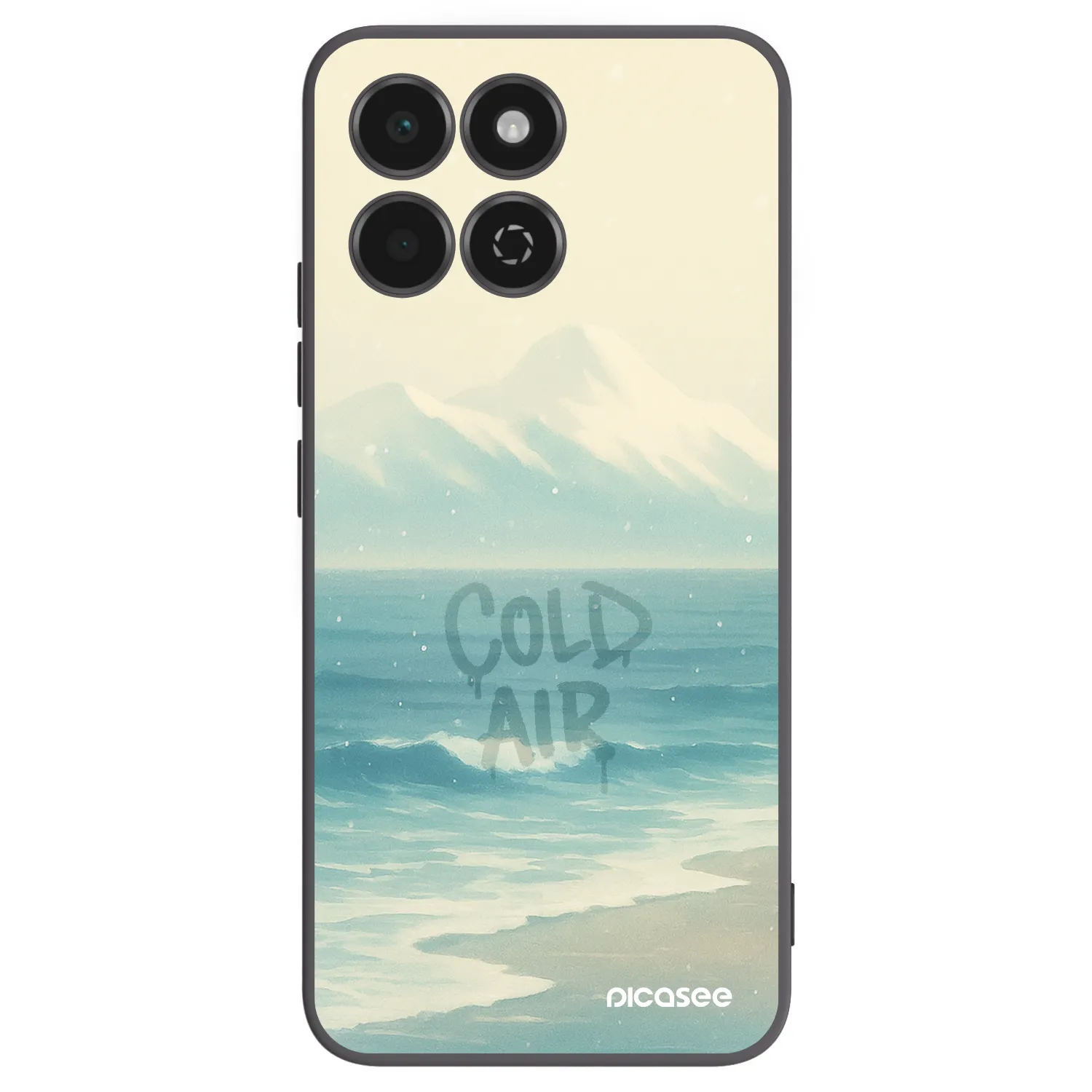 Picasee silikónový čierny obal pre Honor 200 Smart 5G - COLD AIR