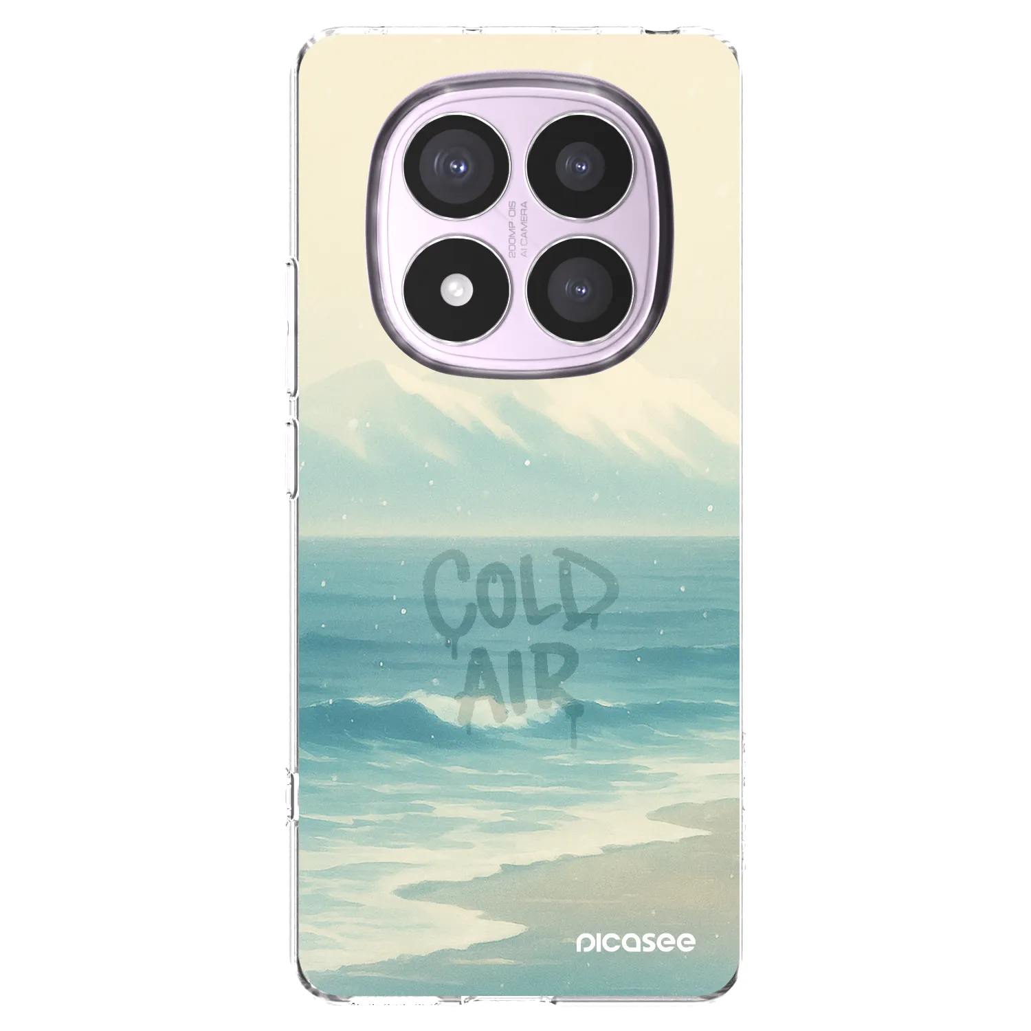 Silikónový prehľadný obal pre Xiaomi Redmi Note 14 Pro 4G - COLD AIR