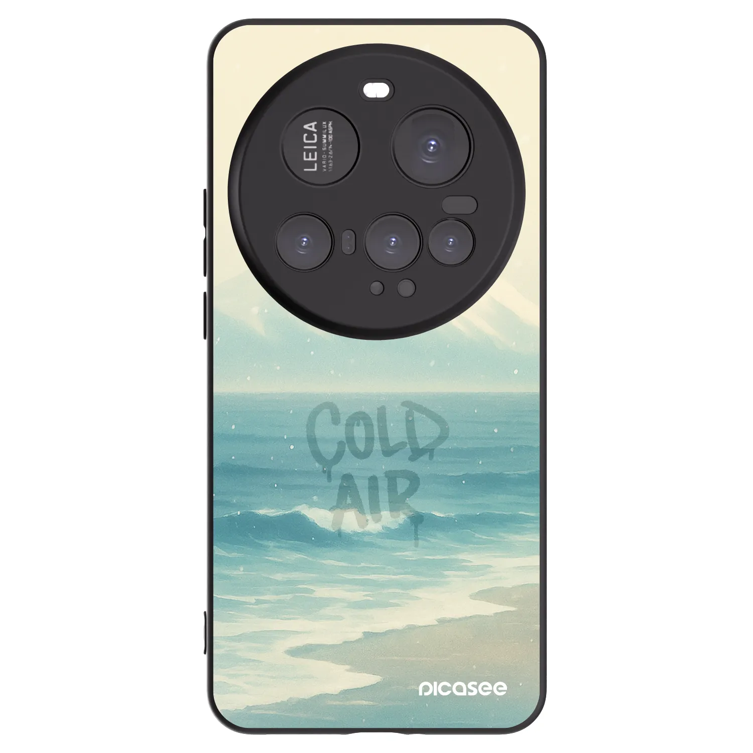 Picasee silikónový čierny obal pre Xiaomi 15 Ultra - COLD AIR