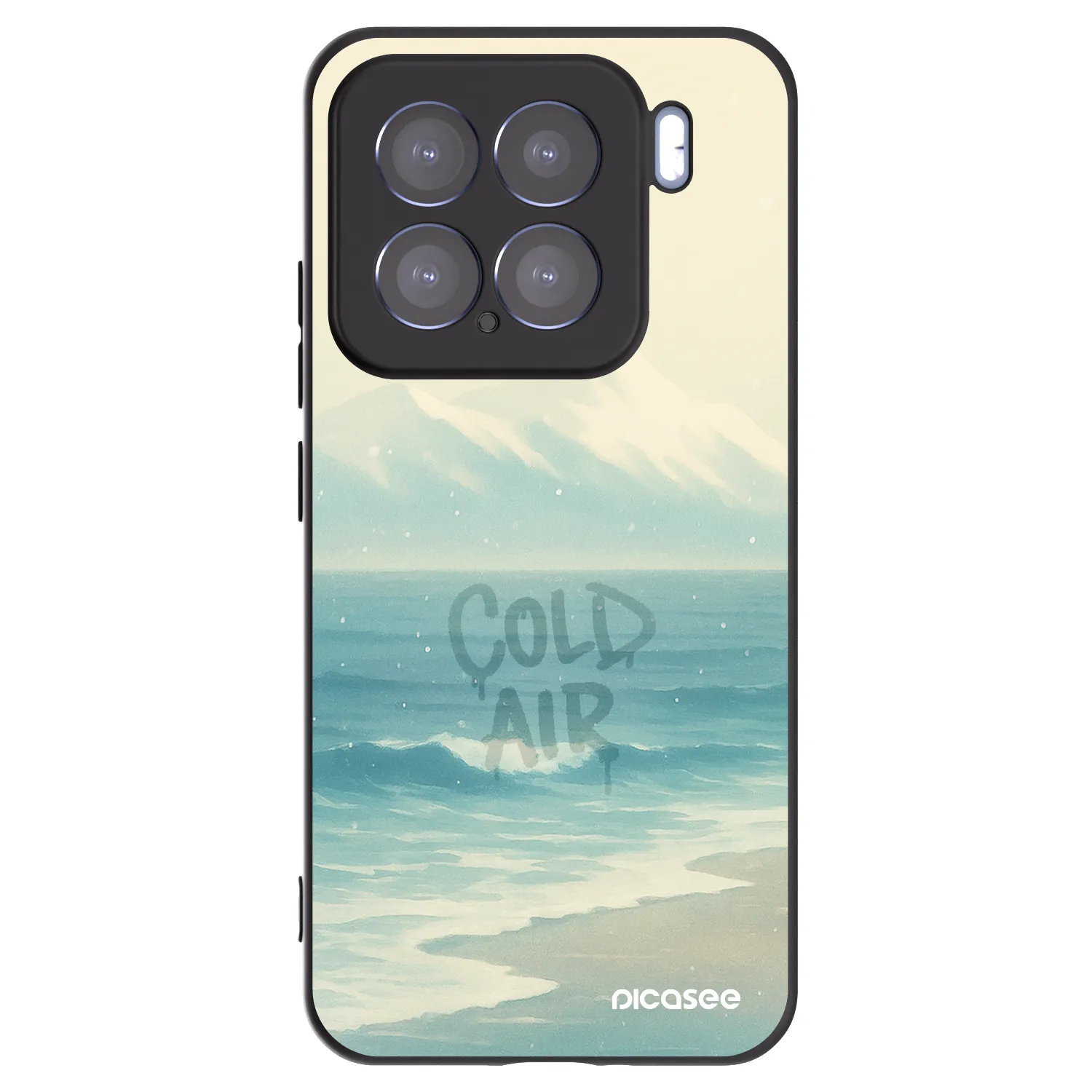 Silikónový čierny obal pre Xiaomi 15 - COLD AIR