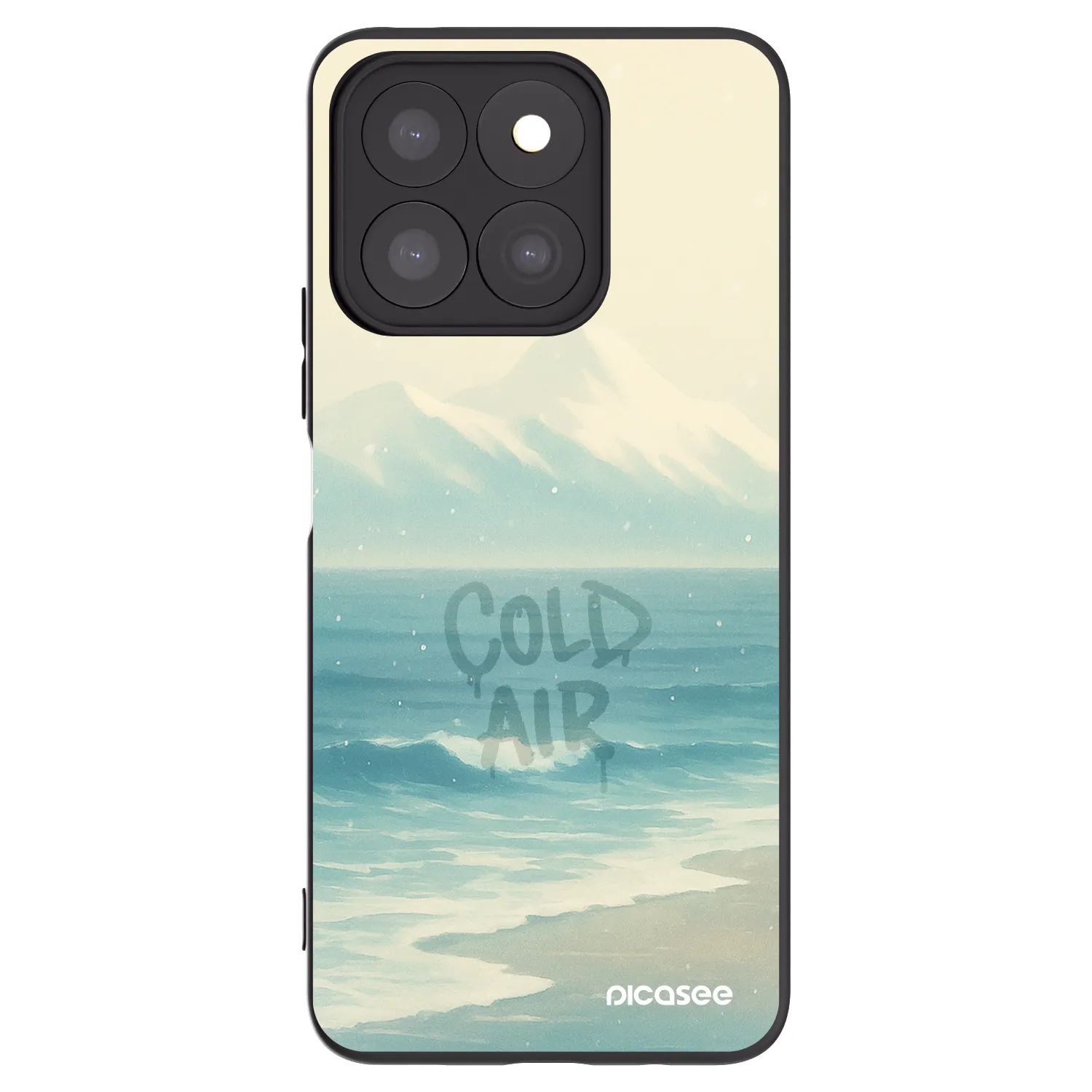 Picasee silikónový čierny obal pre Honor X8c - COLD AIR