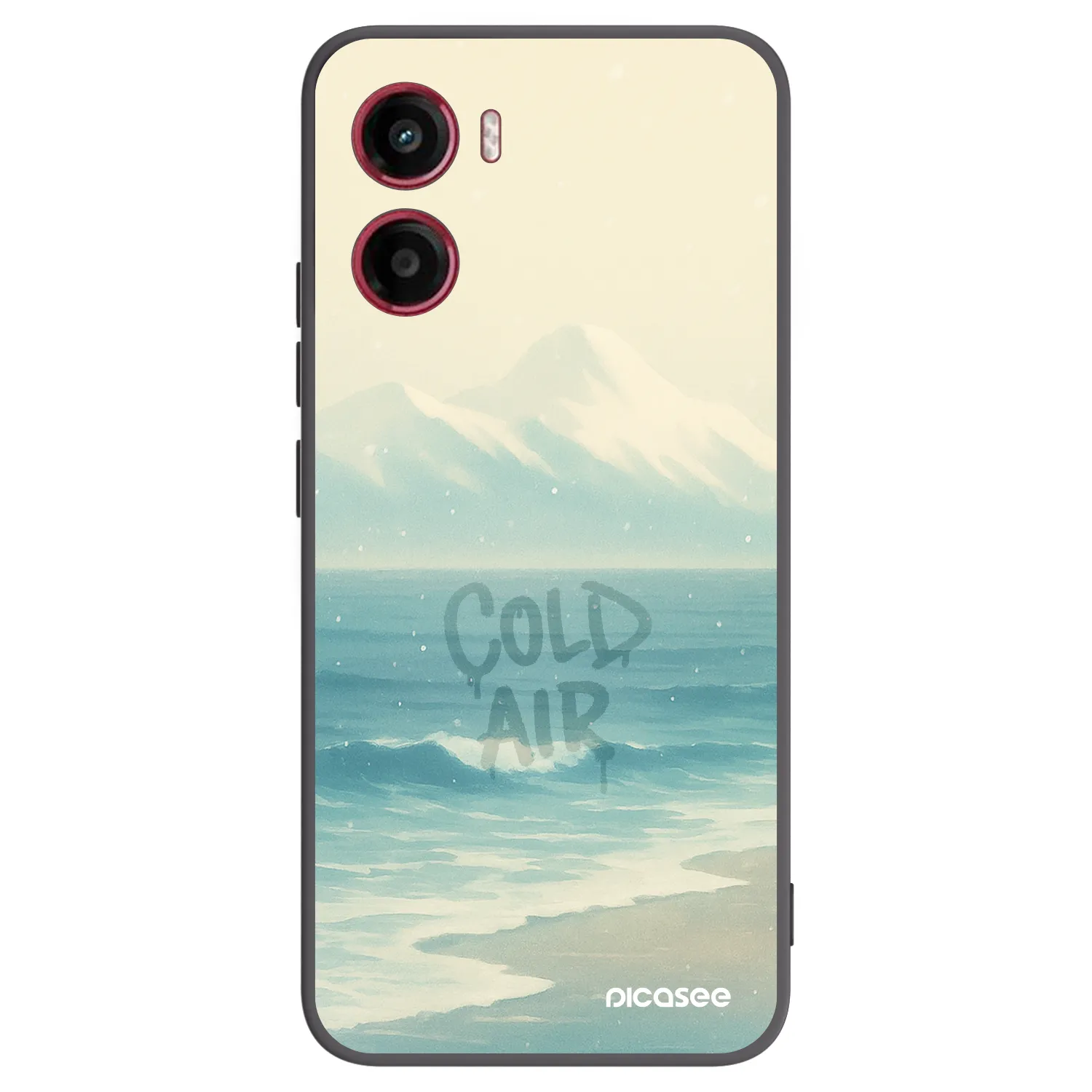 Picasee silikónový čierny obal pre Motorola Moto G05 - COLD AIR