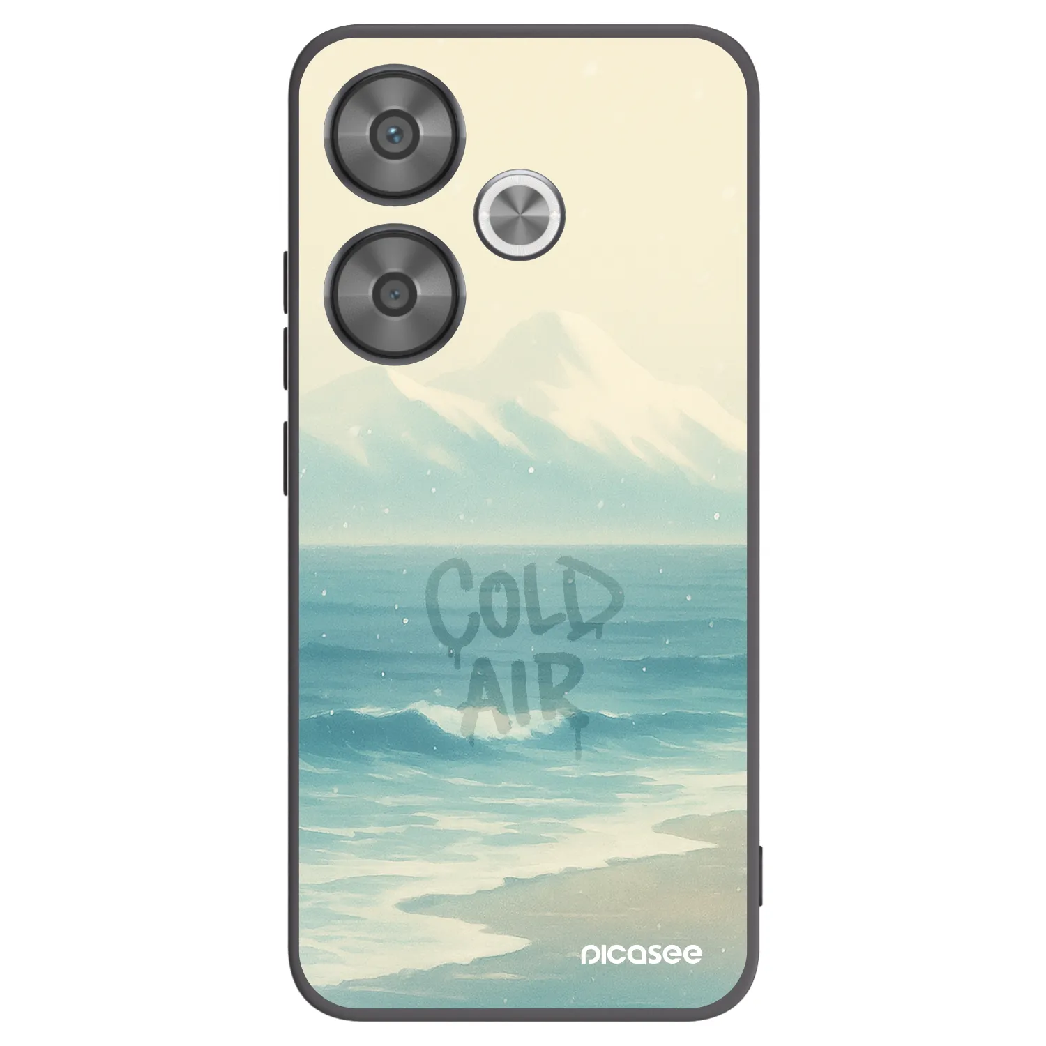 Silikónový čierny obal pre Xiaomi Poco F6 - COLD AIR