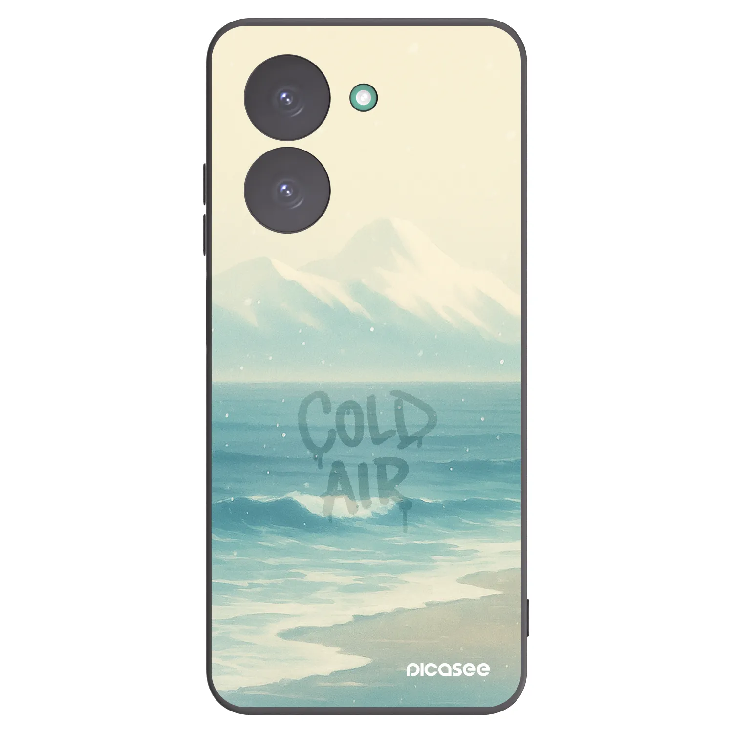 Picasee silikónový čierny obal pre Xiaomi Redmi A5 - COLD AIR
