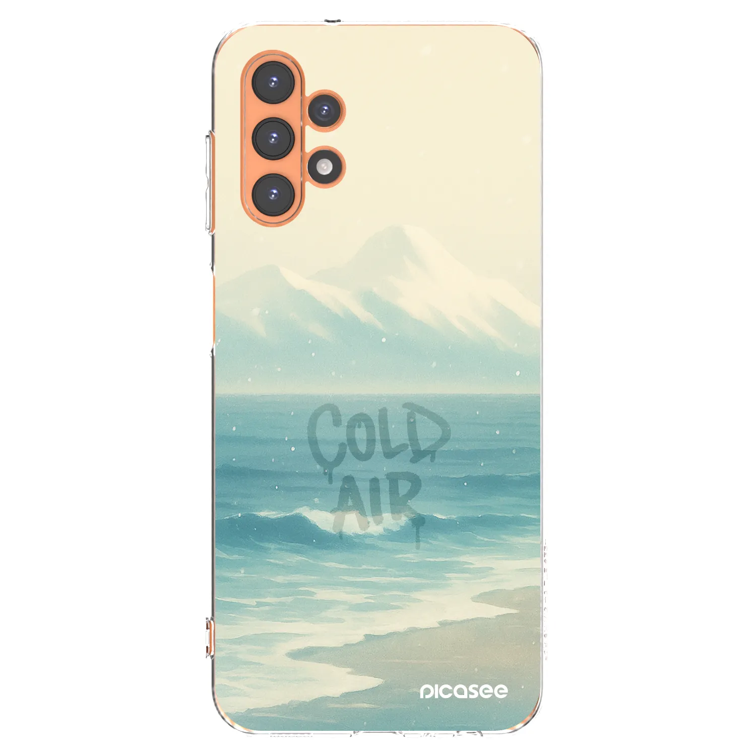 Picasee silikónový prehľadný obal pre Samsung Galaxy A13 5G - COLD AIR