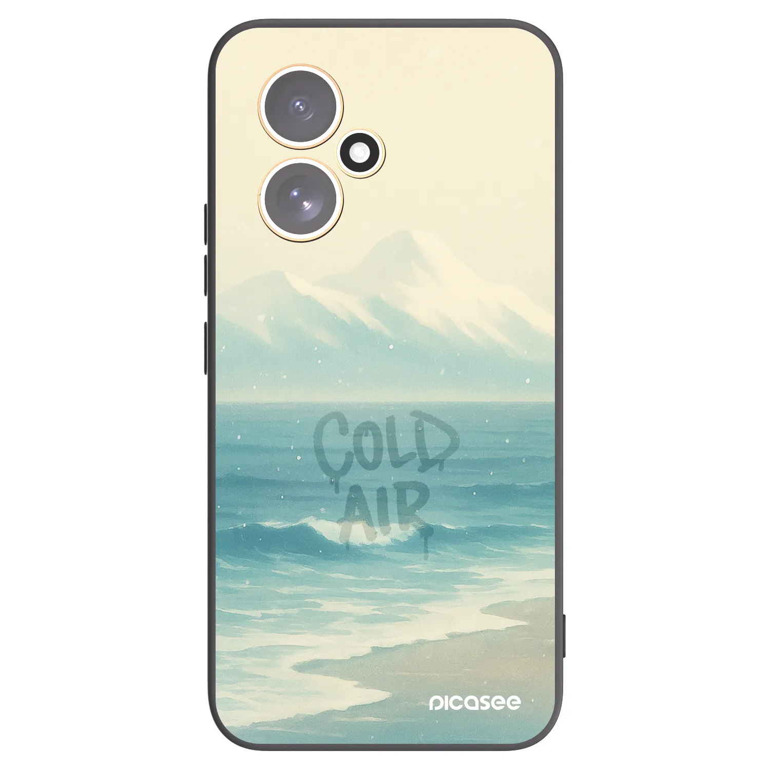 Picasee silikónový čierny obal pre Honor 400 5G - COLD AIR