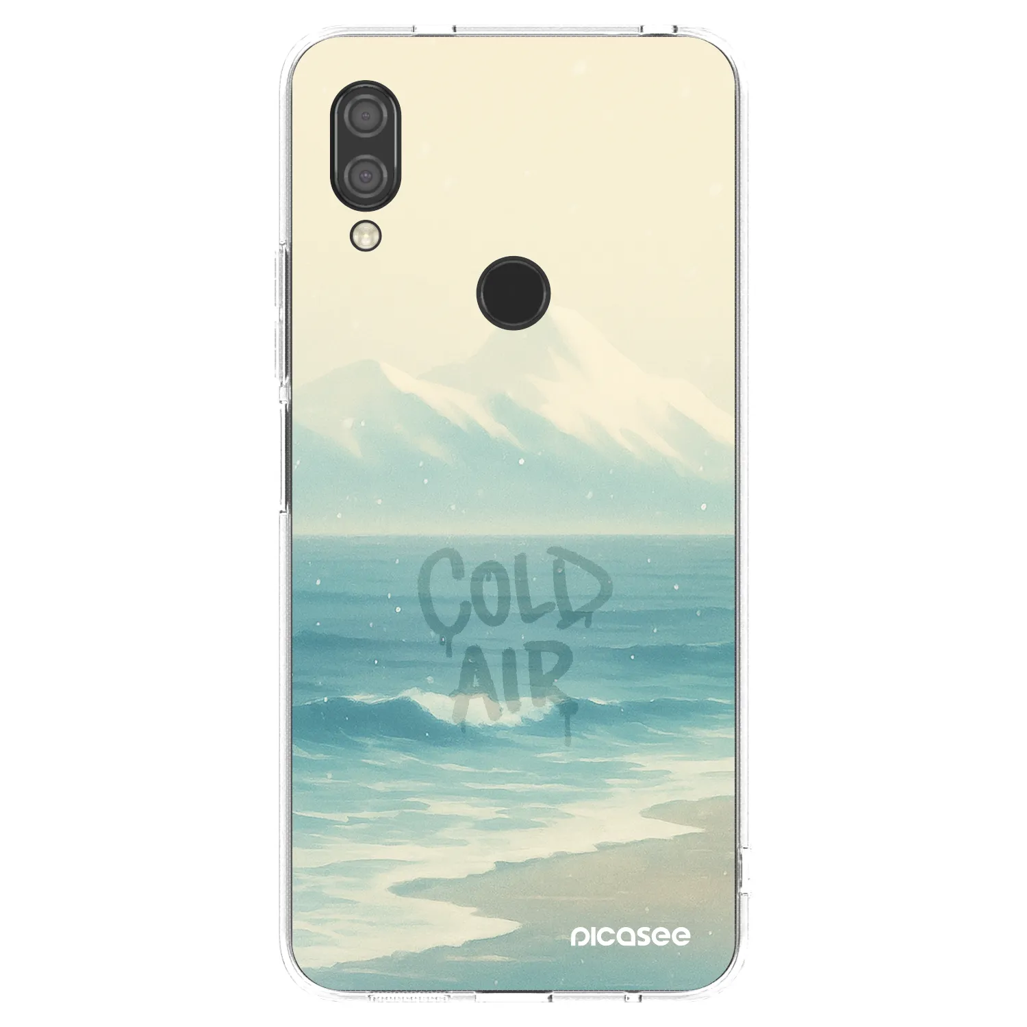 Picasee silikónový prehľadný obal pre Xiaomi Redmi 7 - COLD AIR