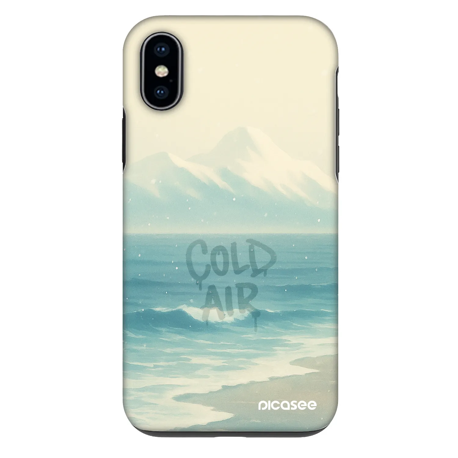 Picasee Fashion Case pre Apple iPhone X/XS - COLD AIR