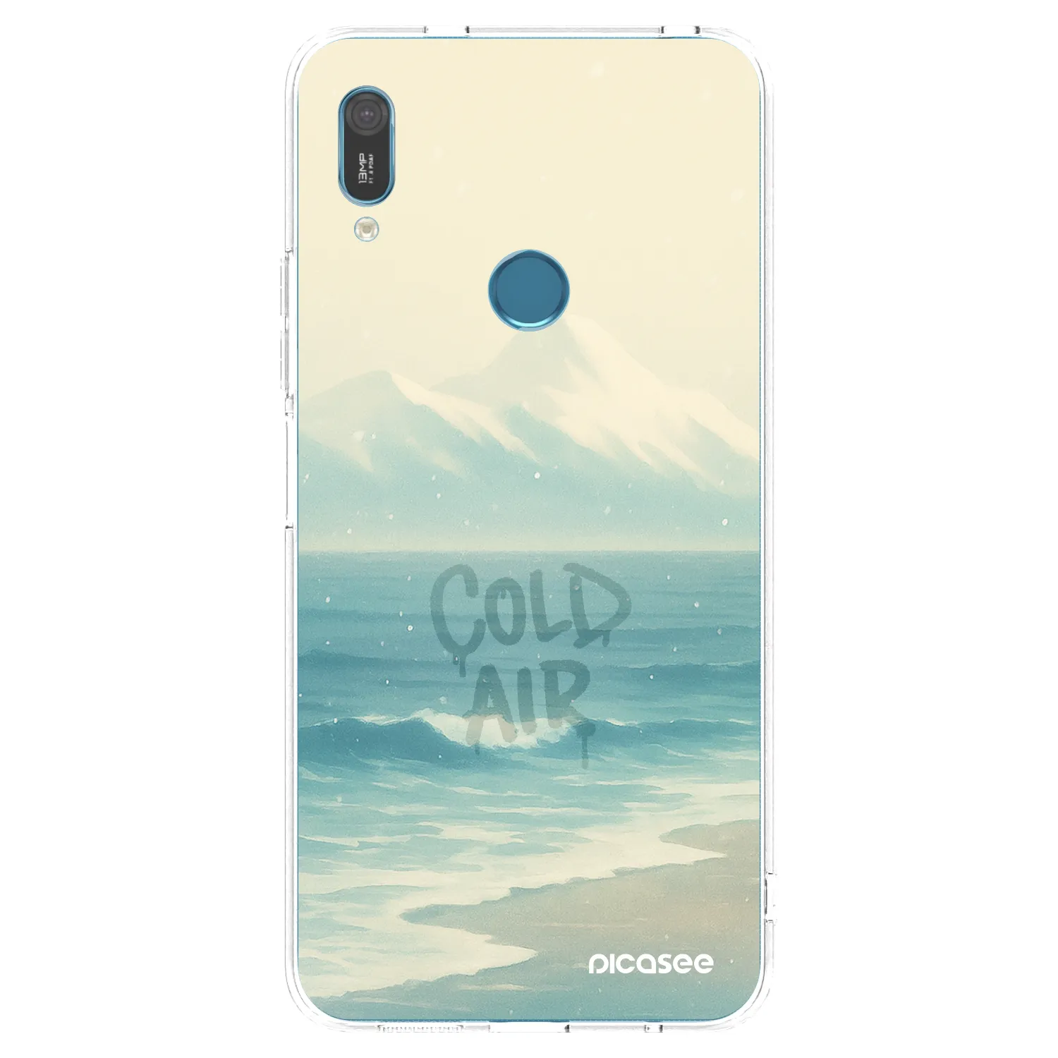 Picasee silikónový prehľadný obal pre Huawei Y6 2019 - COLD AIR
