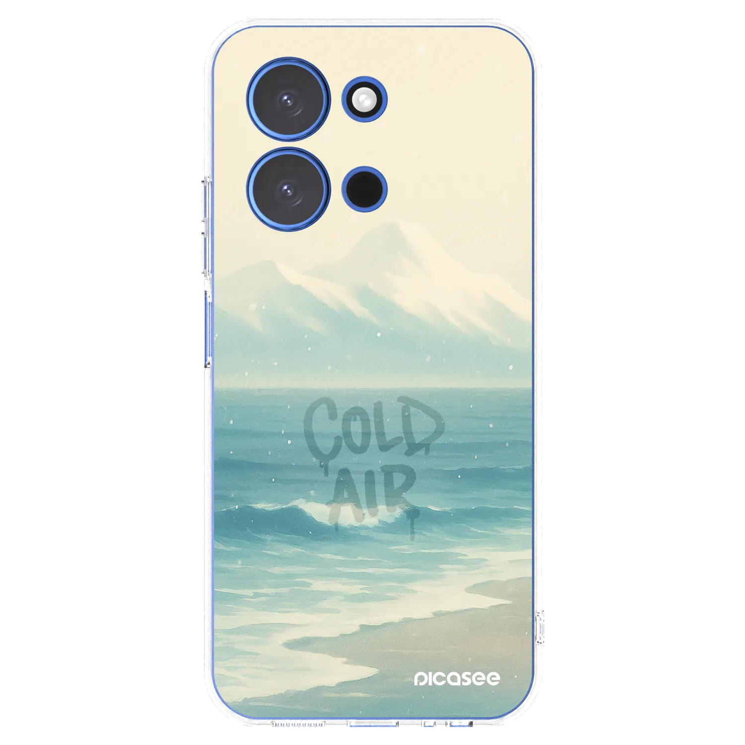 Picasee silikónový prehľadný obal pre Xiaomi Redmi 15C 4G - COLD AIR