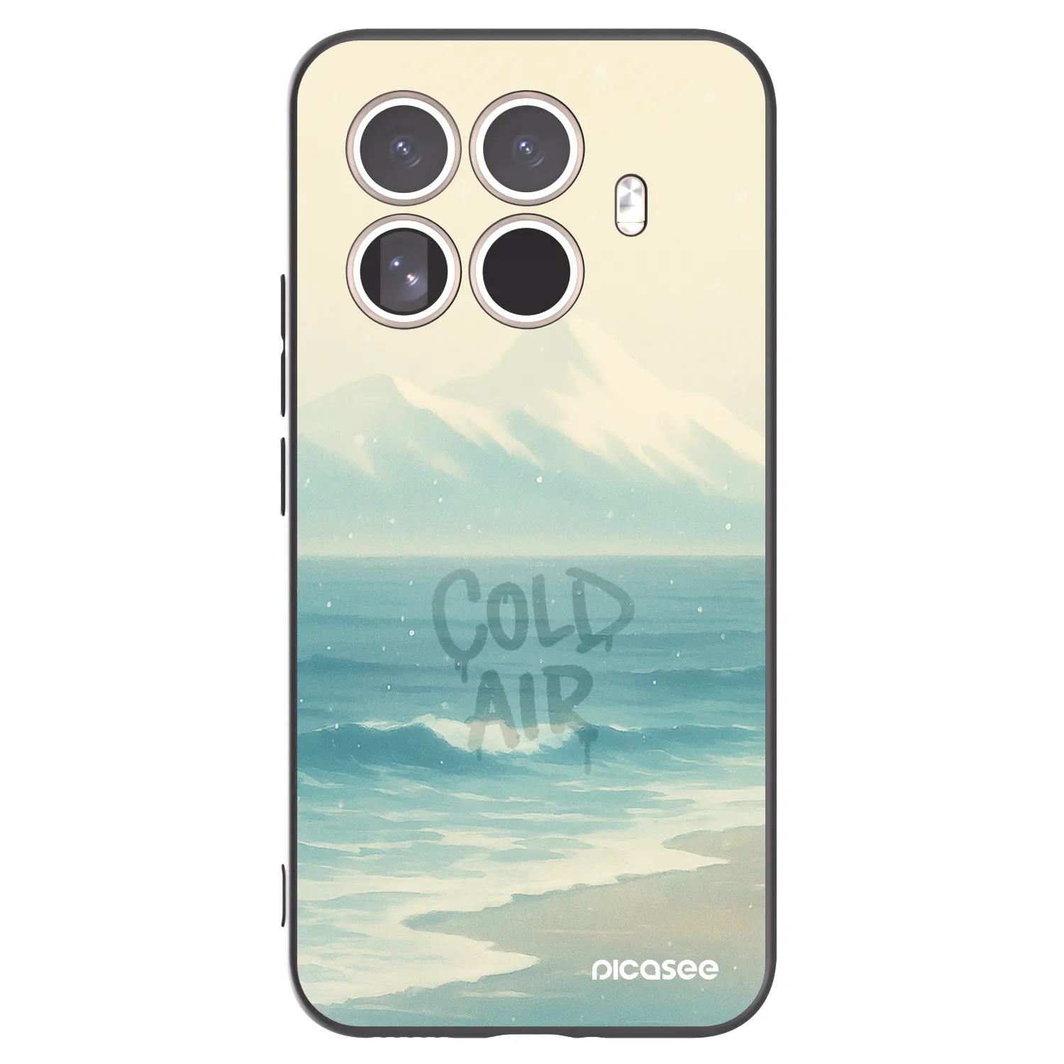 Picasee silikónový čierny obal pre Xiaomi 15T Pro - COLD AIR