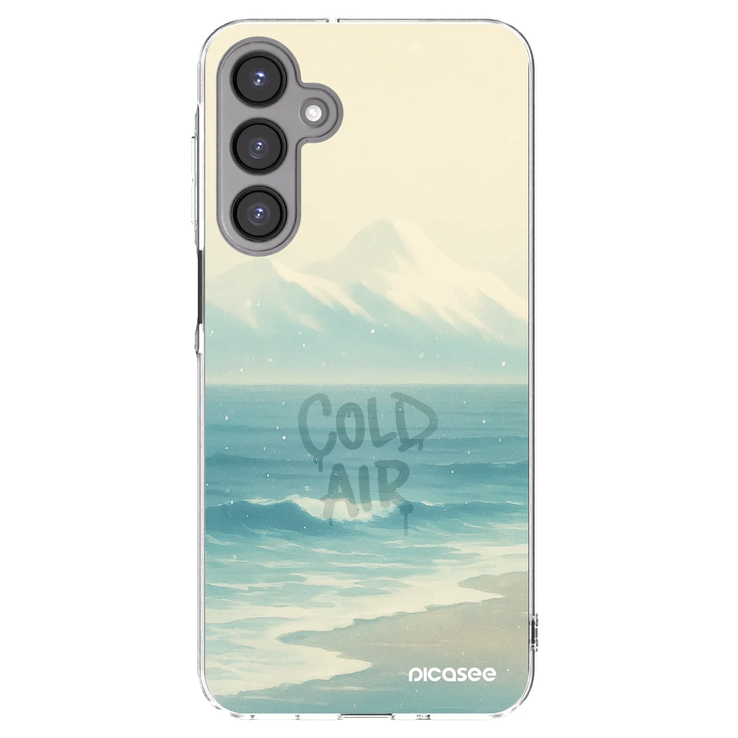 Picasee silikónový prehľadný obal pre Samsung Galaxy A16 4G - COLD AIR
