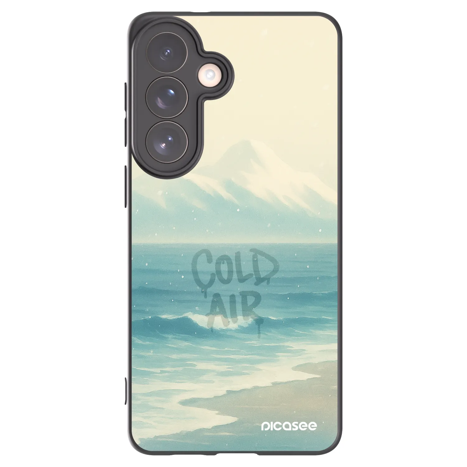 Picasee silikónový čierny obal pre Samsung Galaxy S26+ - COLD AIR