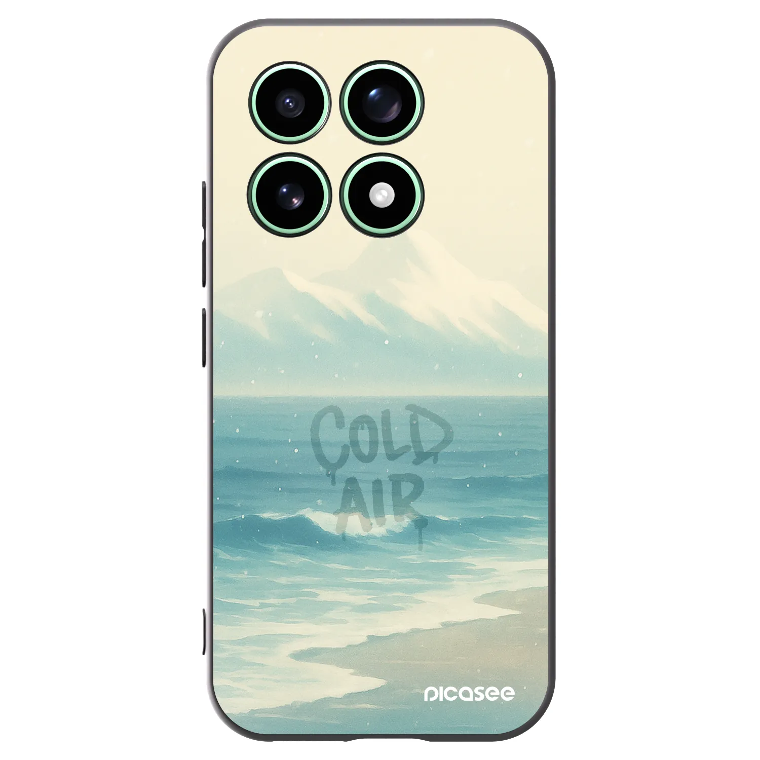 Picasee silikónový čierny obal pre Xiaomi 17 - COLD AIR