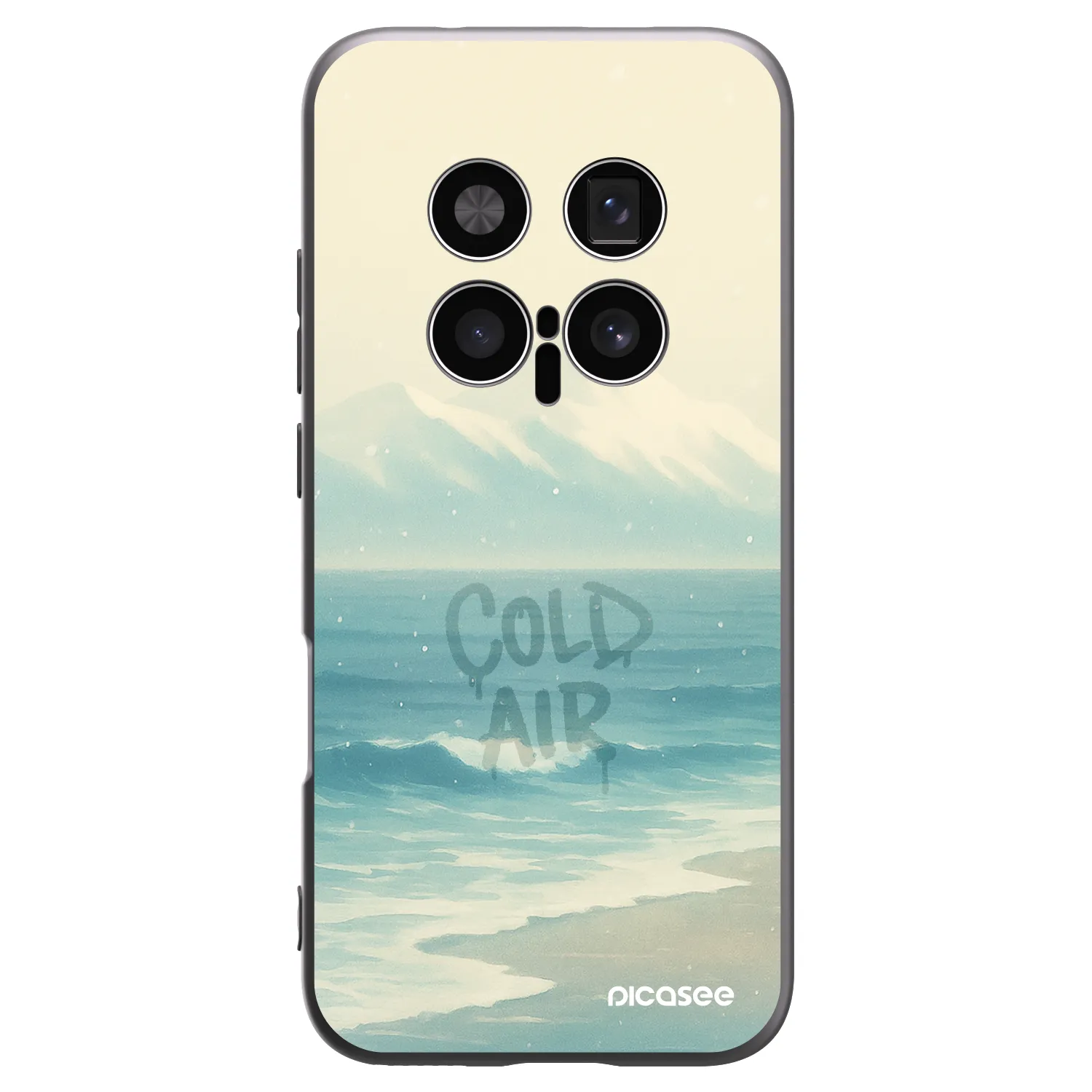 Picasee silikónový čierny obal pre Honor Magic8 Pro 5G - COLD AIR