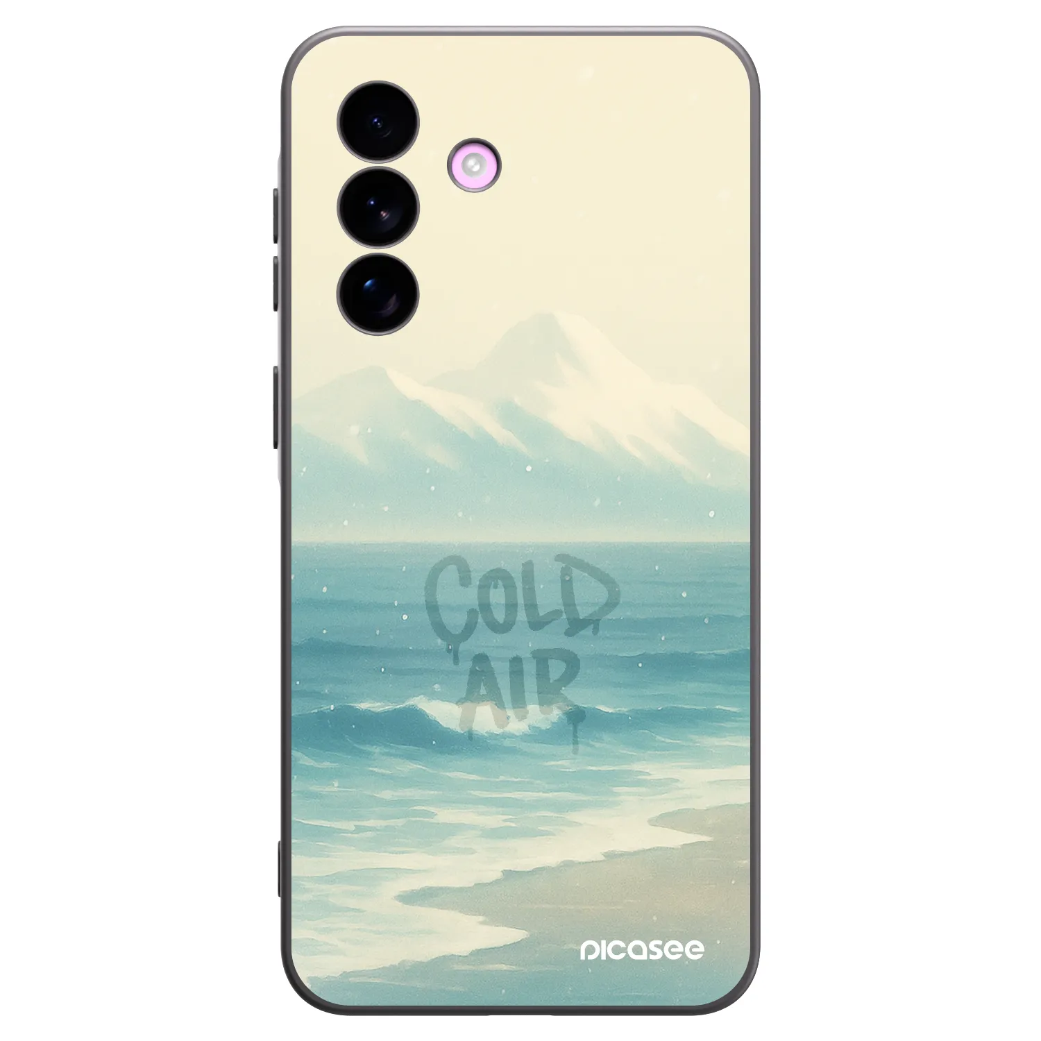 Picasee silikónový čierny obal pre Samsung Galaxy A57 5G - COLD AIR
