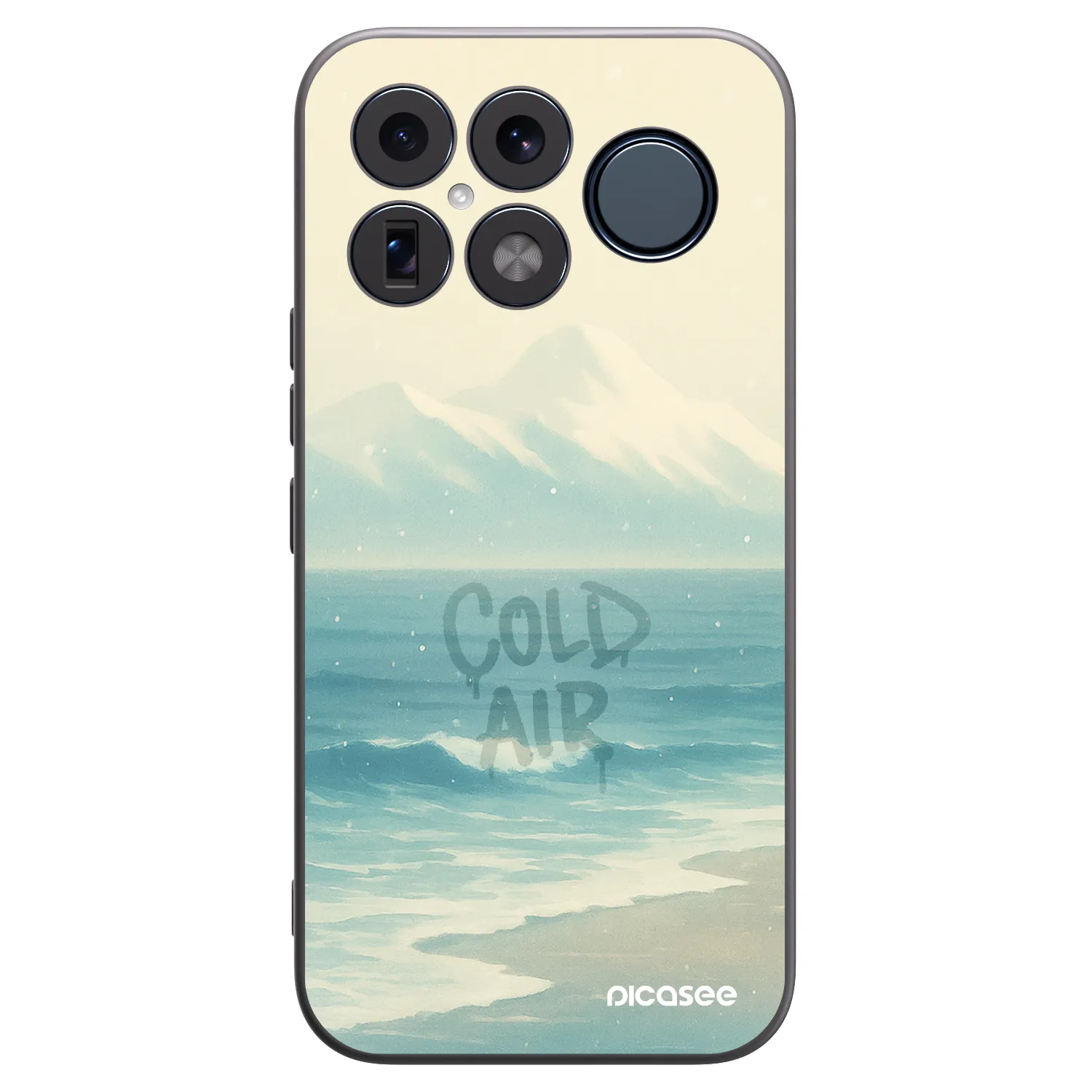 Picasee silikónový čierny obal pre Xiaomi Poco F8 Ultra - COLD AIR