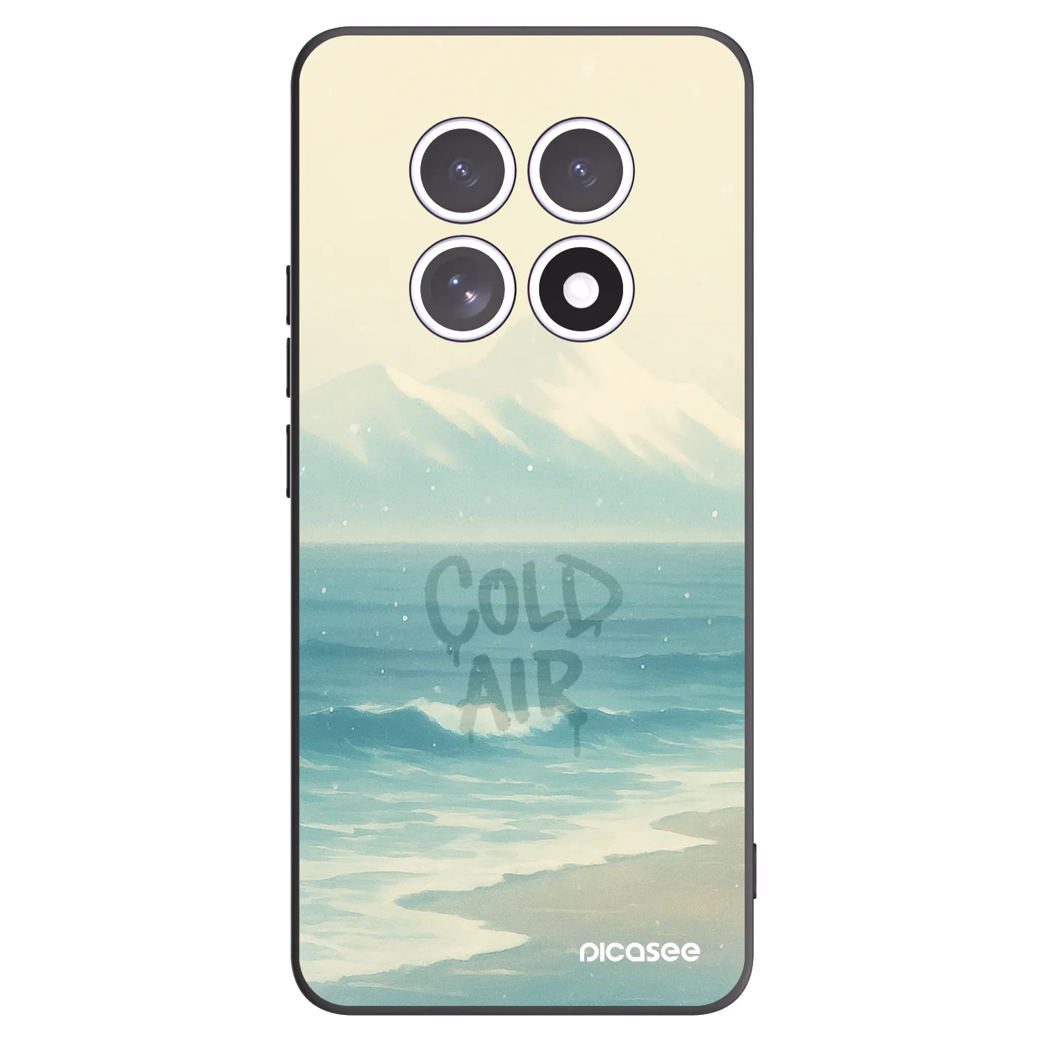 Picasee silikónový čierny obal pre Xiaomi Redmi Note 15 5G - COLD AIR