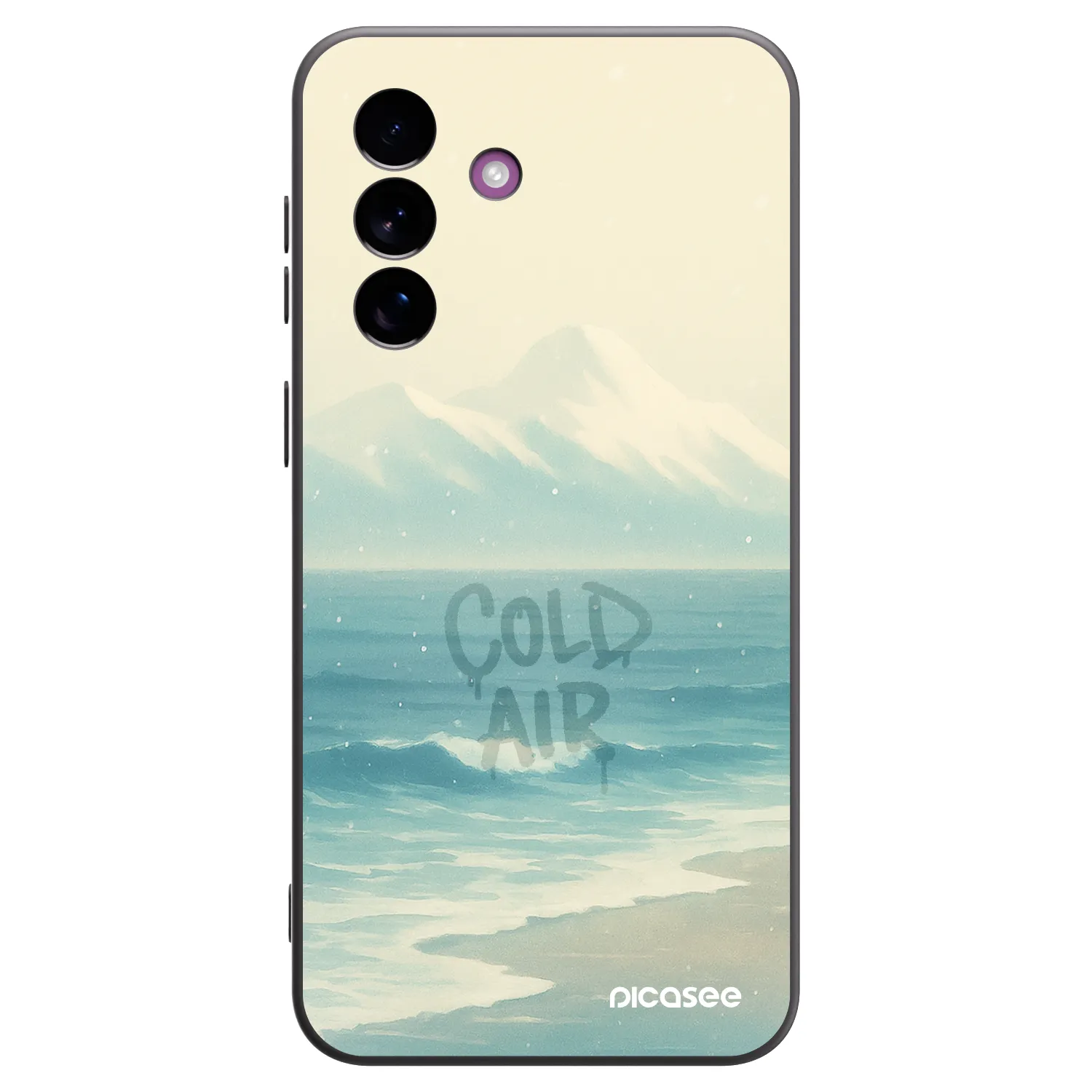 Picasee silikónový čierny obal pre Samsung Galaxy A37 - COLD AIR