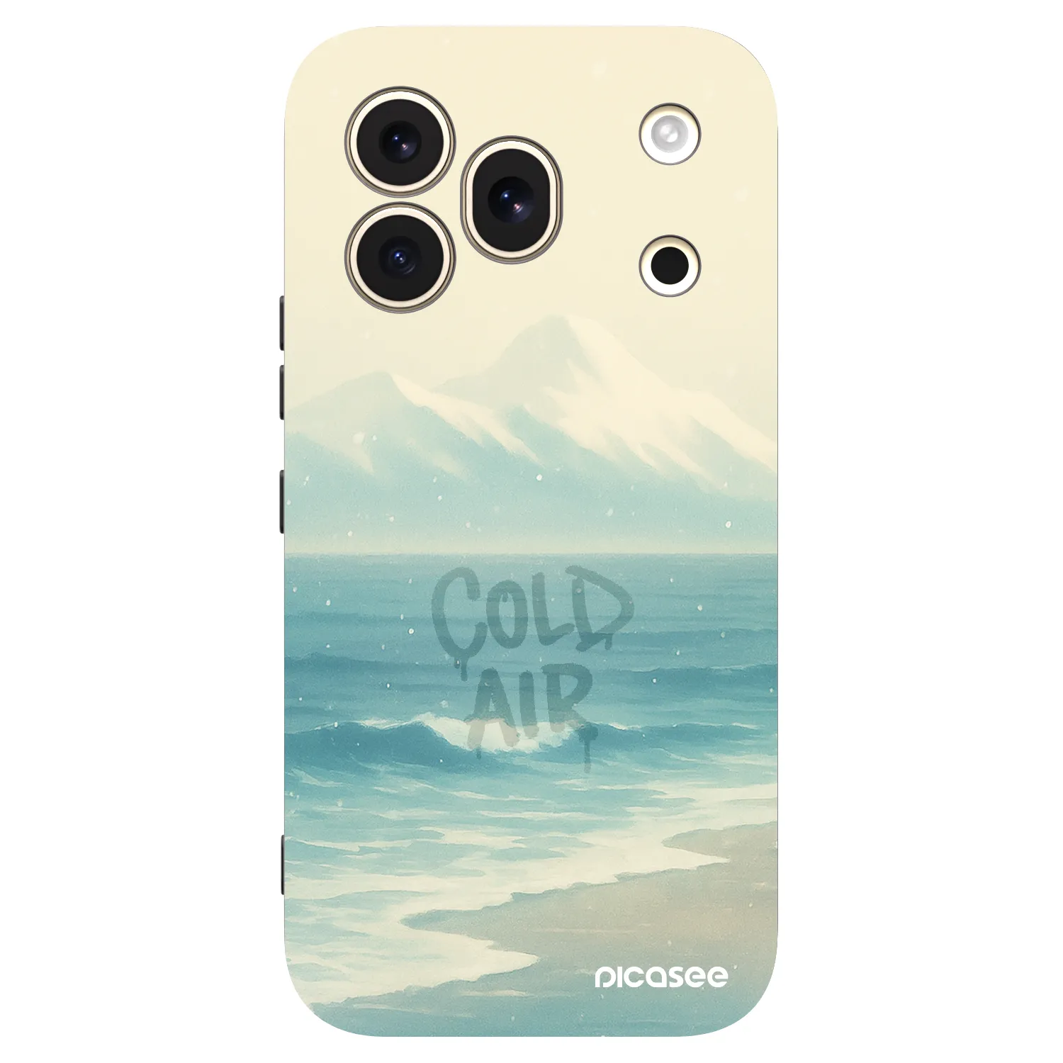 Picasee silikónový čierny obal pre Honor 600 Pro - COLD AIR