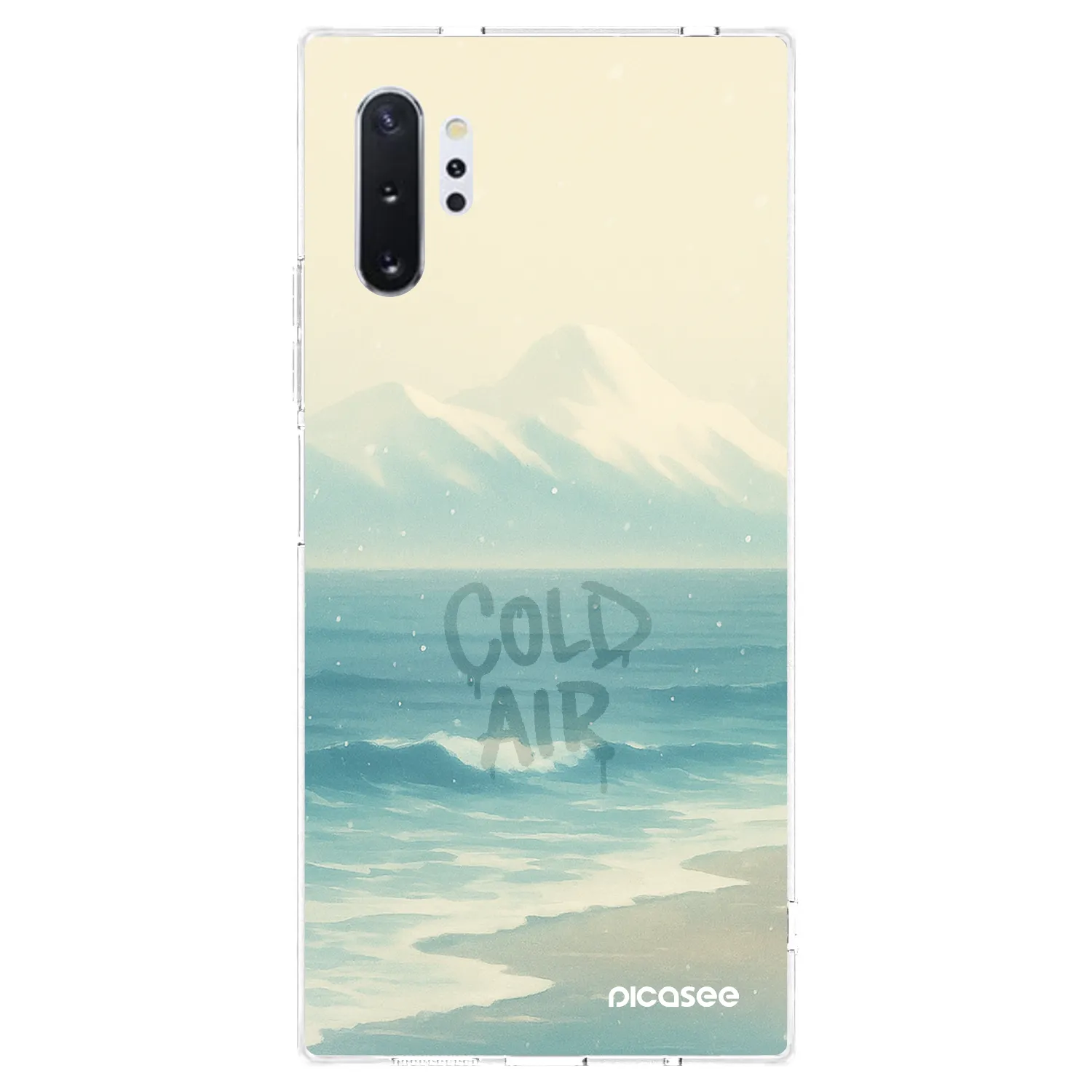 Picasee silikónový prehľadný obal pre Samsung Galaxy Note 10+ N975F - COLD AIR