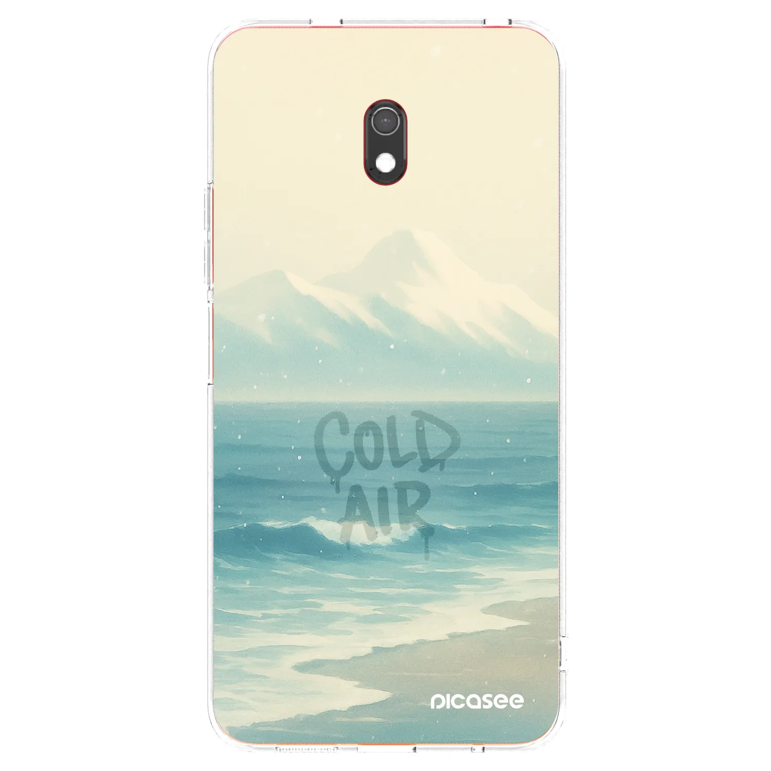 Picasee silikónový prehľadný obal pre Xiaomi Redmi 8A - COLD AIR