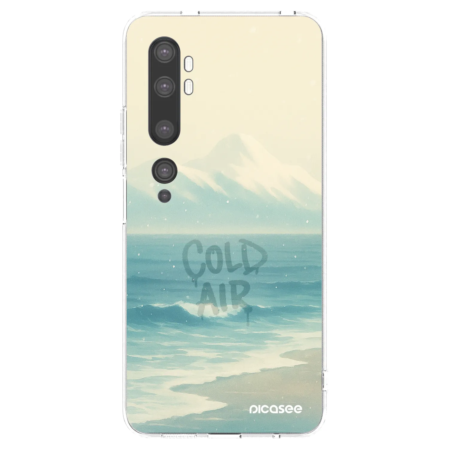 Silikónový prehľadný obal pre Xiaomi Mi Note 10 (Pro) - COLD AIR